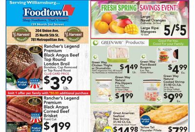 Foodtown (NJ, NY, PA) Weekly Ad Flyer April 9 to April 15