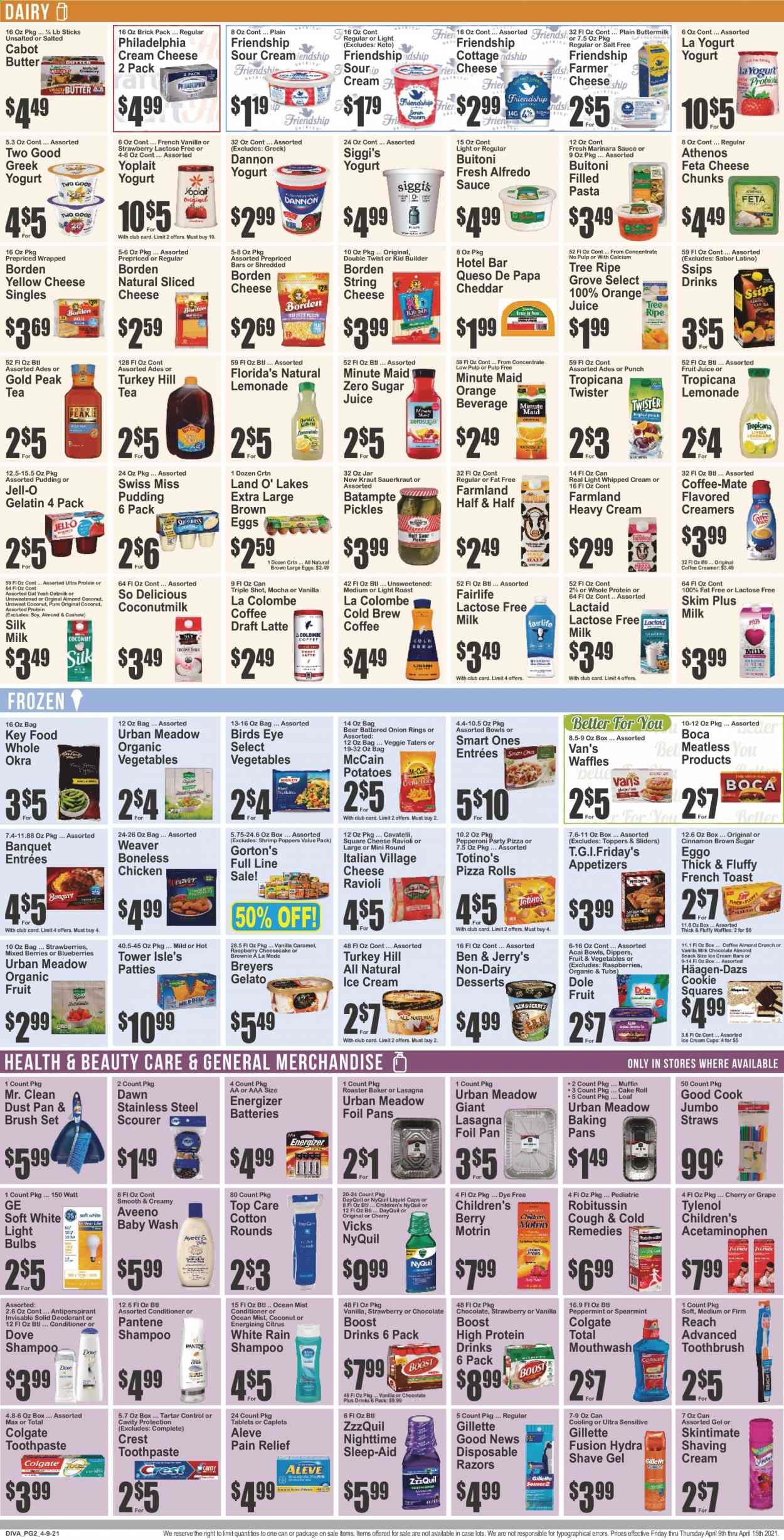 Key Food (NJ, NY) Weekly Ad Flyer April 9 to April 15