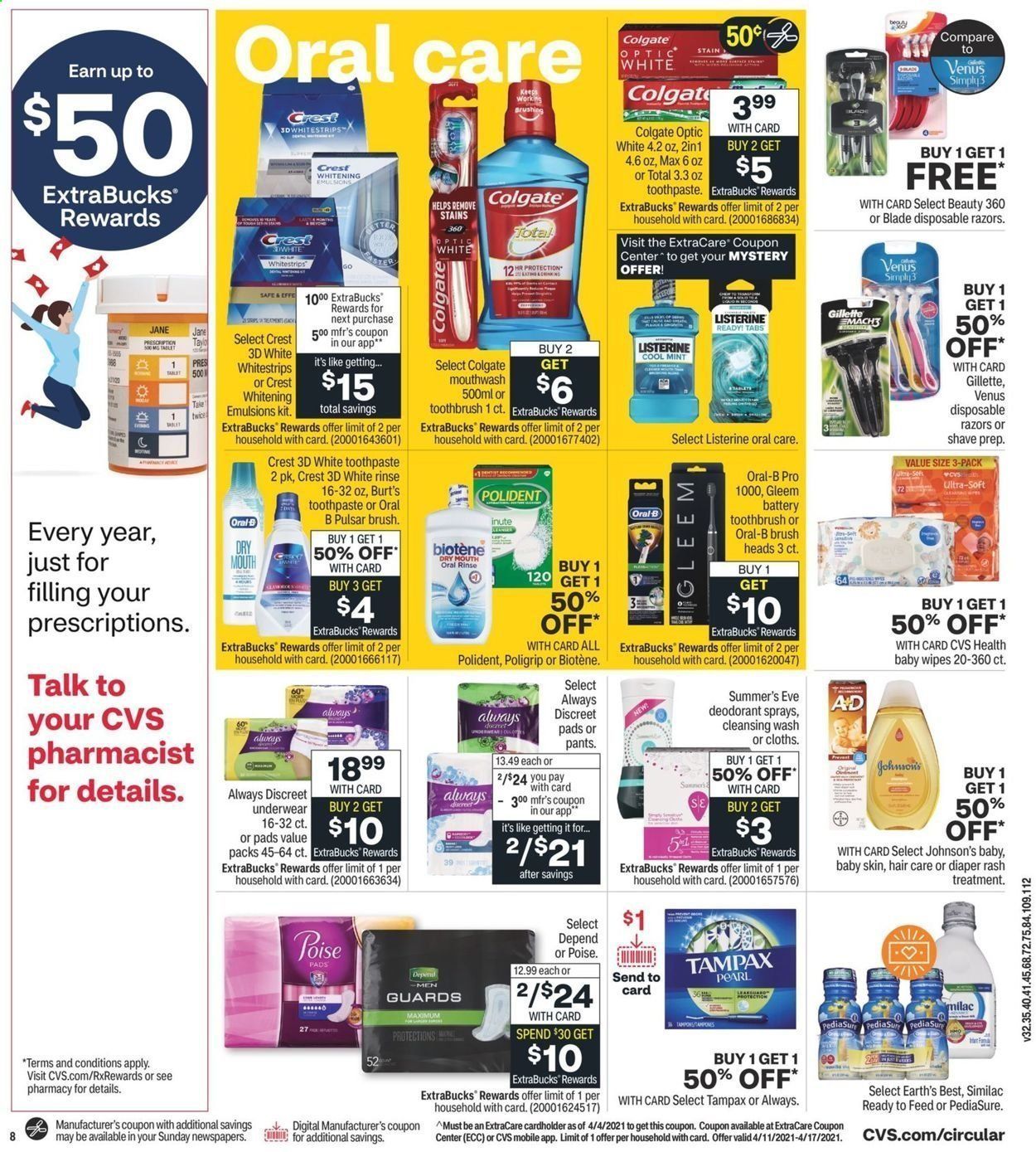 CVS Pharmacy Weekly Ad Flyer April 11 to April 17