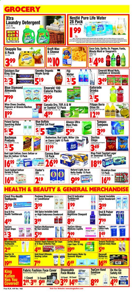 King Kullen Weekly Ad Flyer April 9 to April 15