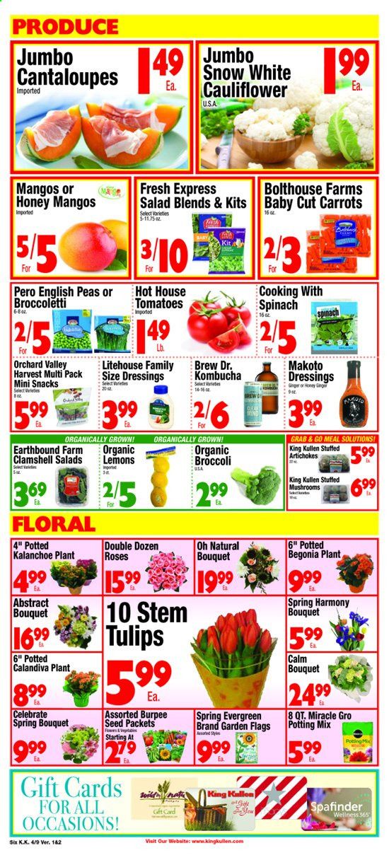 King Kullen Weekly Ad Flyer April 9 to April 15