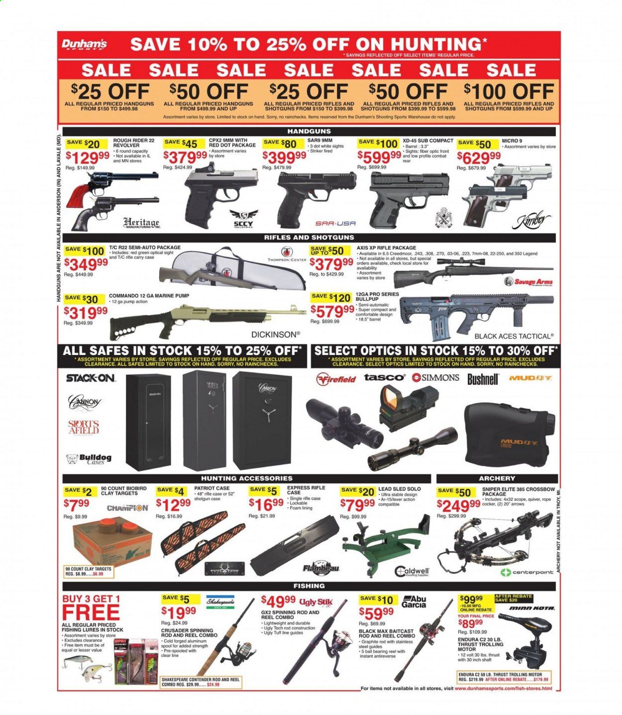 Dunham's Sports Weekly Ad Flyer April 10 to April 15
