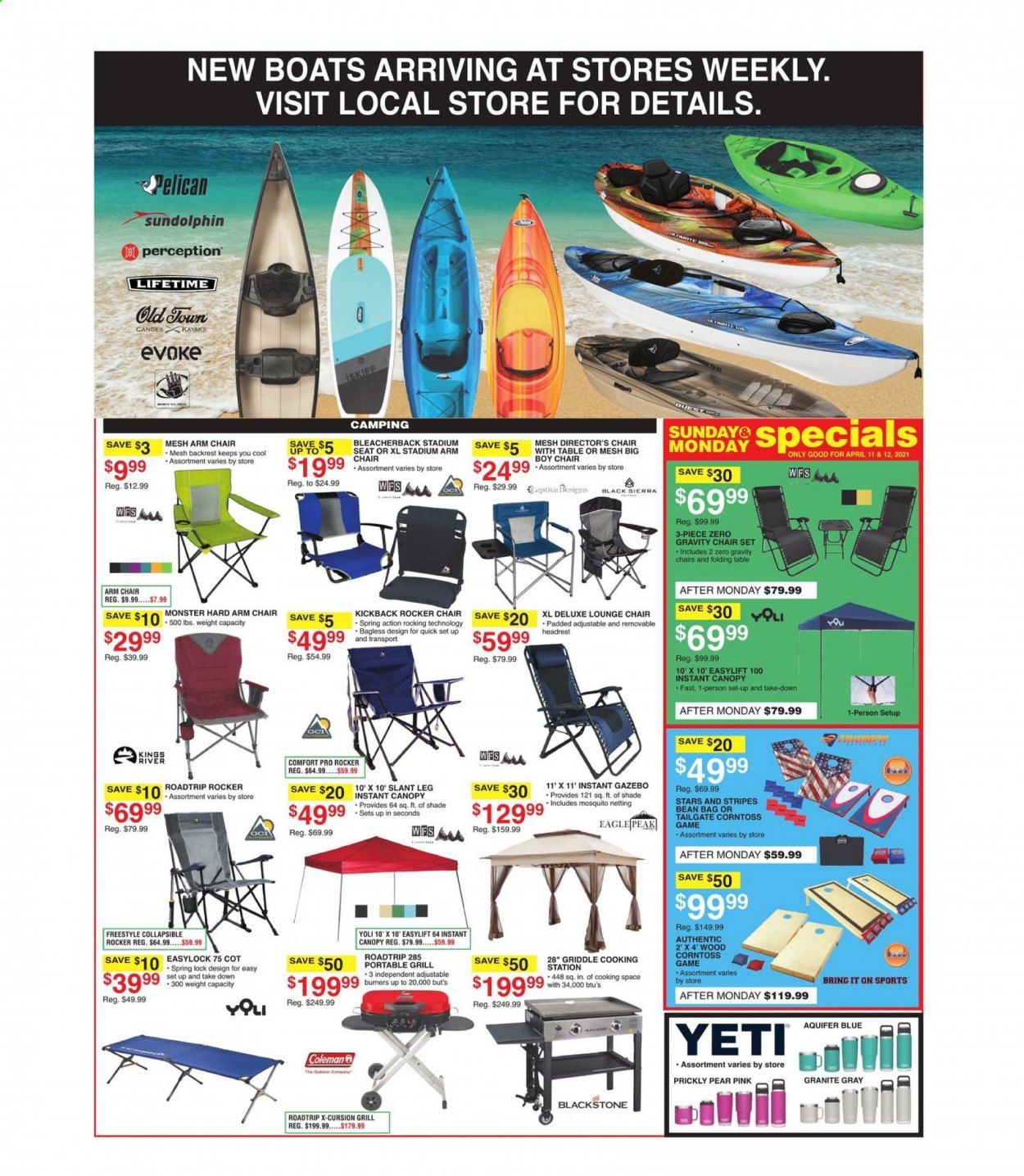 Dunham's Sports (MI, PA, WI) Weekly Ad Flyer April 10 to April 15