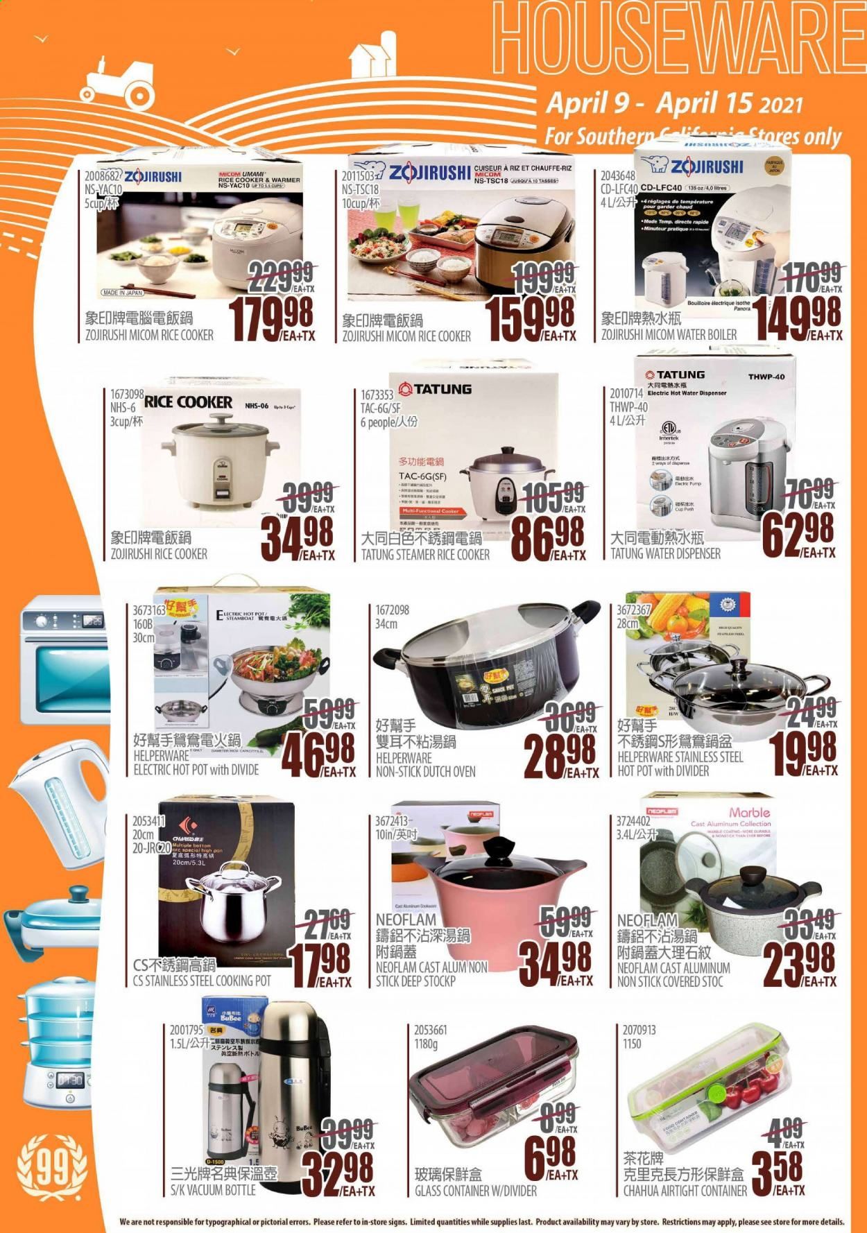 99 Ranch Market (CA) Weekly Ad Flyer April 9 to April 15