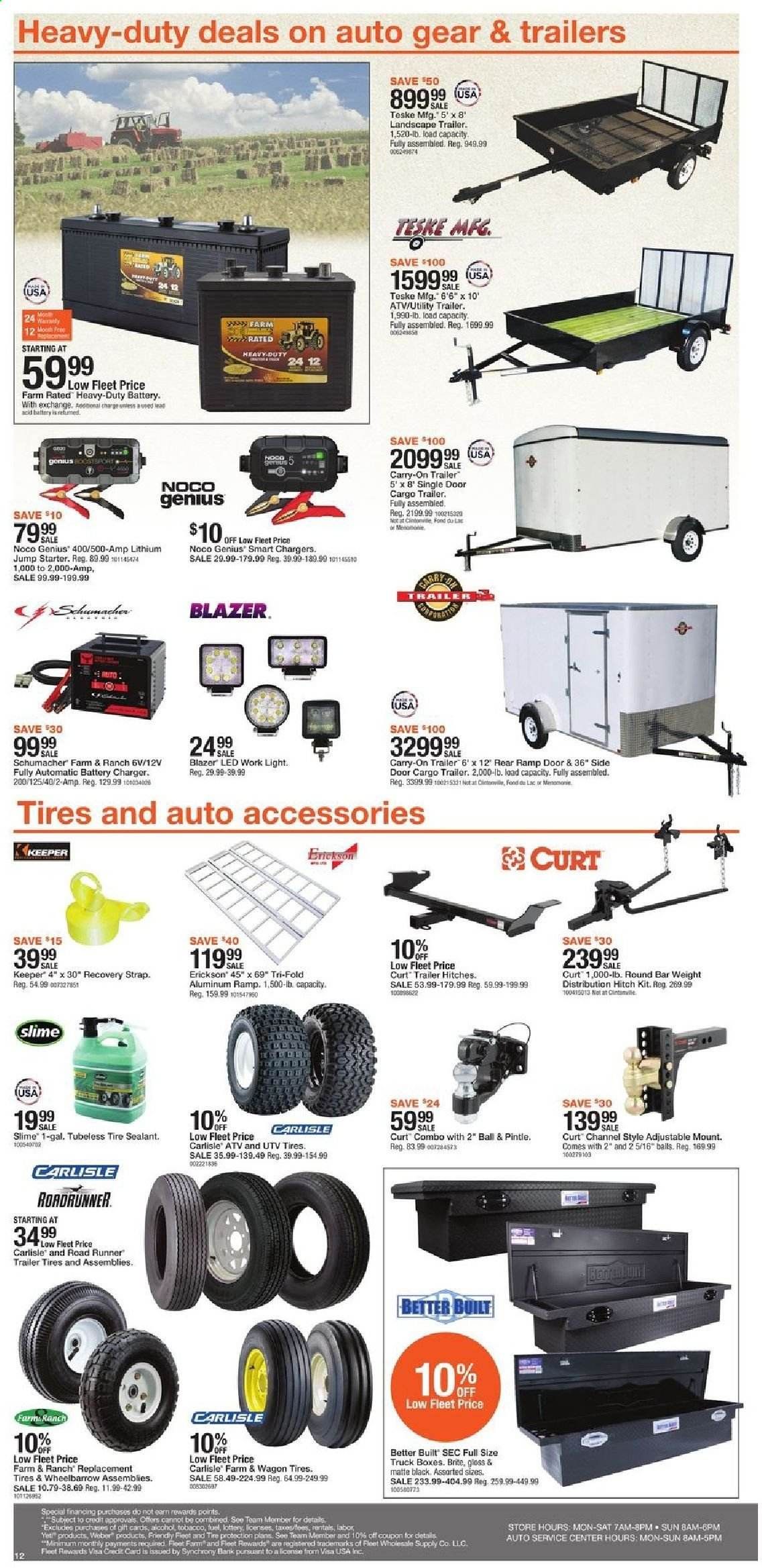 Fleet Farm Weekly Ad Flyer April 9 to April 24