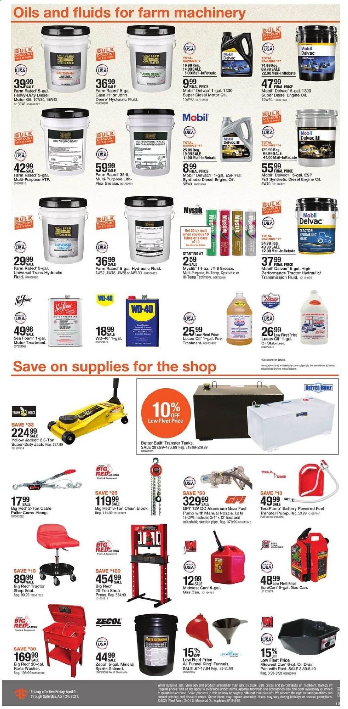 Fleet Farm Weekly Ad Flyer April 9 to April 24
