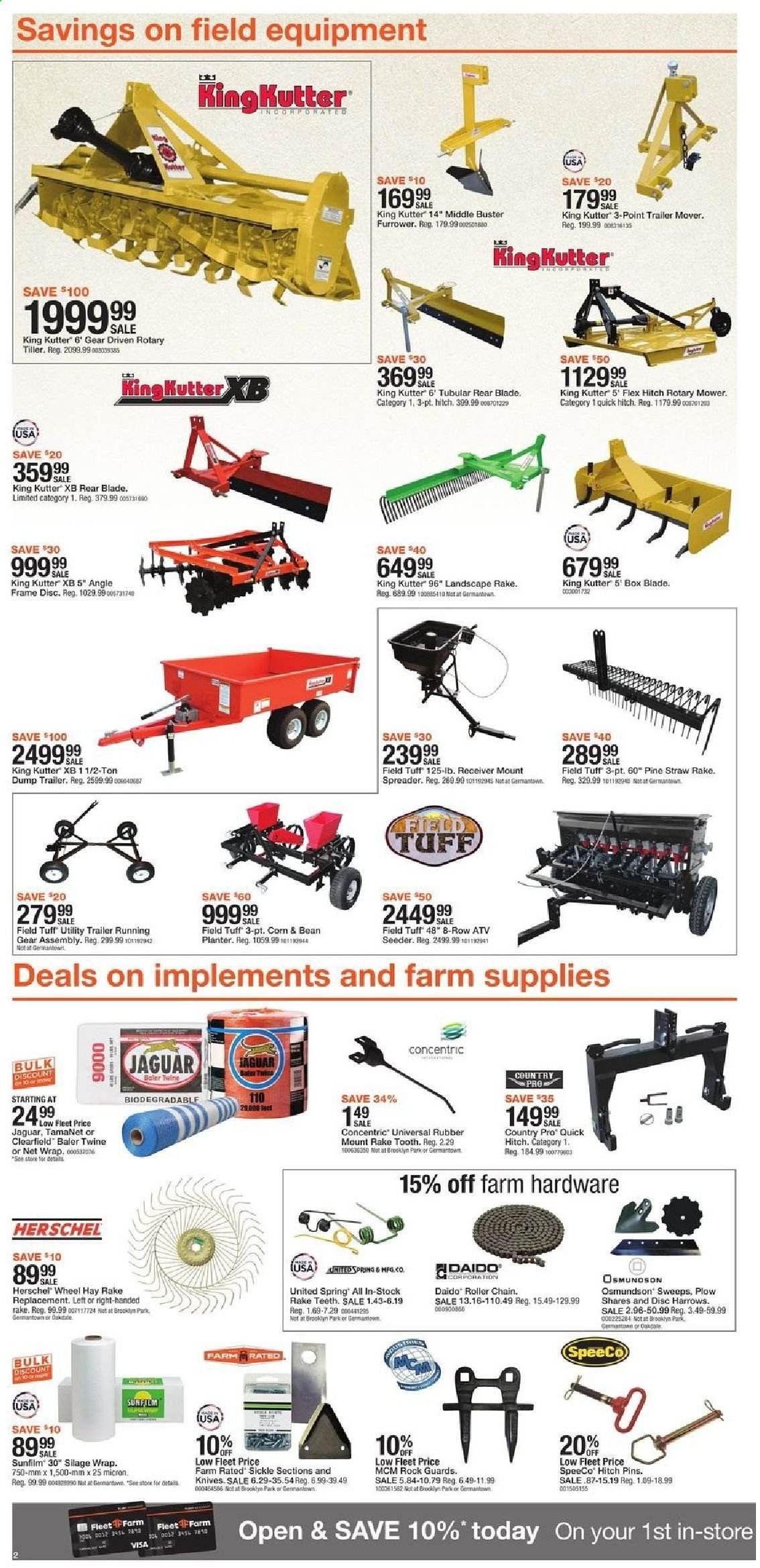 Fleet Farm Weekly Ad Flyer April 9 to April 24