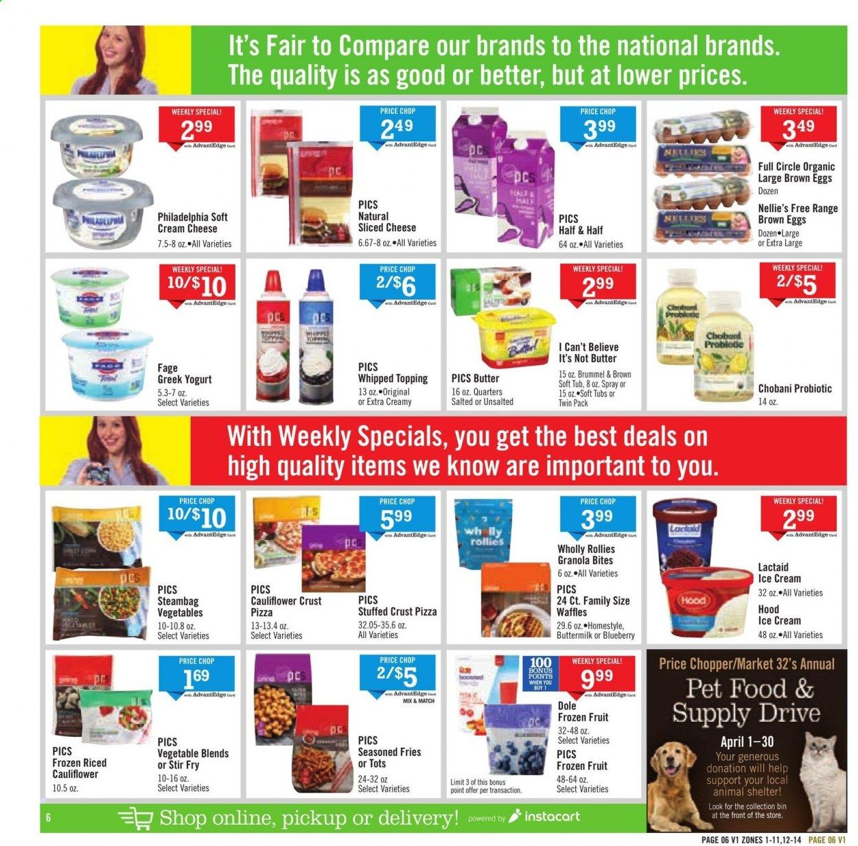 Price Chopper (CT, MA, NH, NY, PA, VT) Weekly Ad Flyer April 11 to April 17