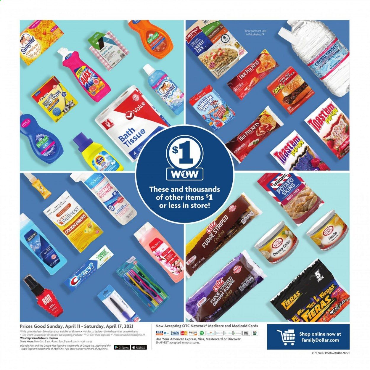 Family Dollar Weekly Ad Flyer April 11 to April 17
