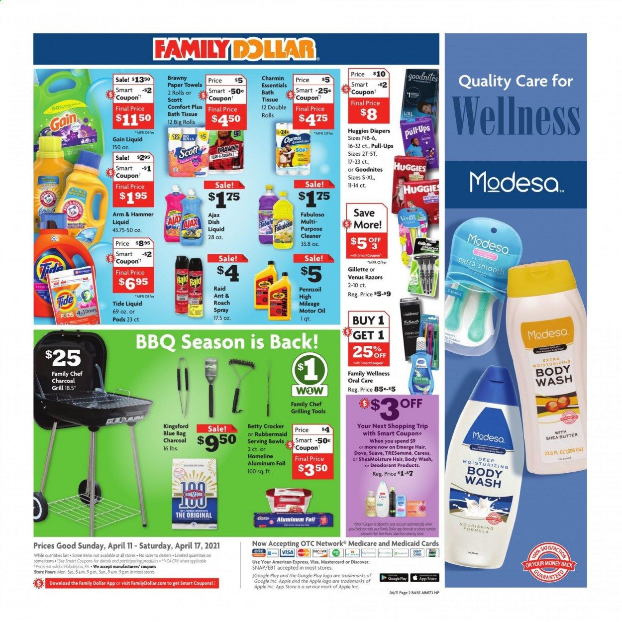 Family Dollar Weekly Ad Flyer April 11 to April 17