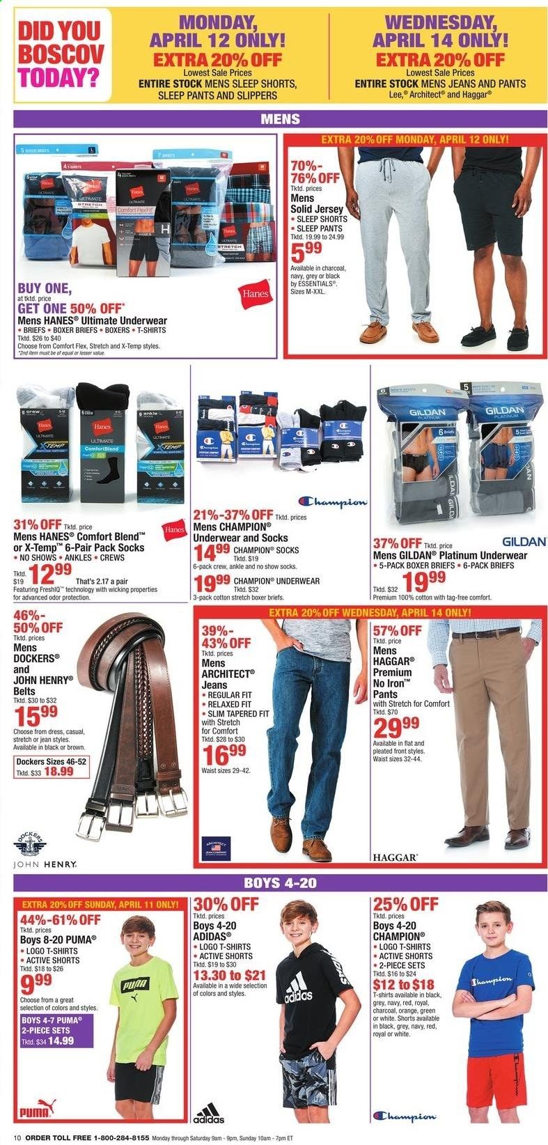 Boscov's Weekly Ad Flyer April 11 to April 14