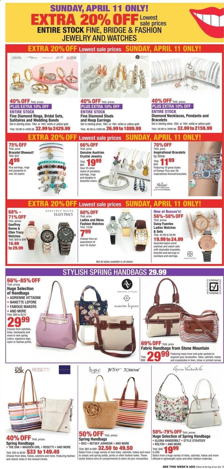 Boscov's Weekly Ad Flyer April 11 to April 14