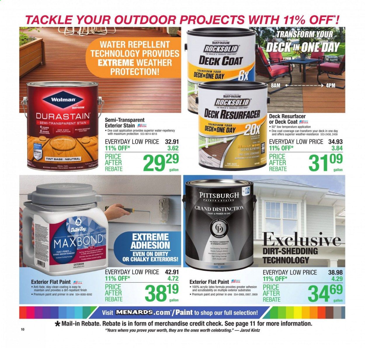 Menards Weekly Ad Flyer April 11 to April 17