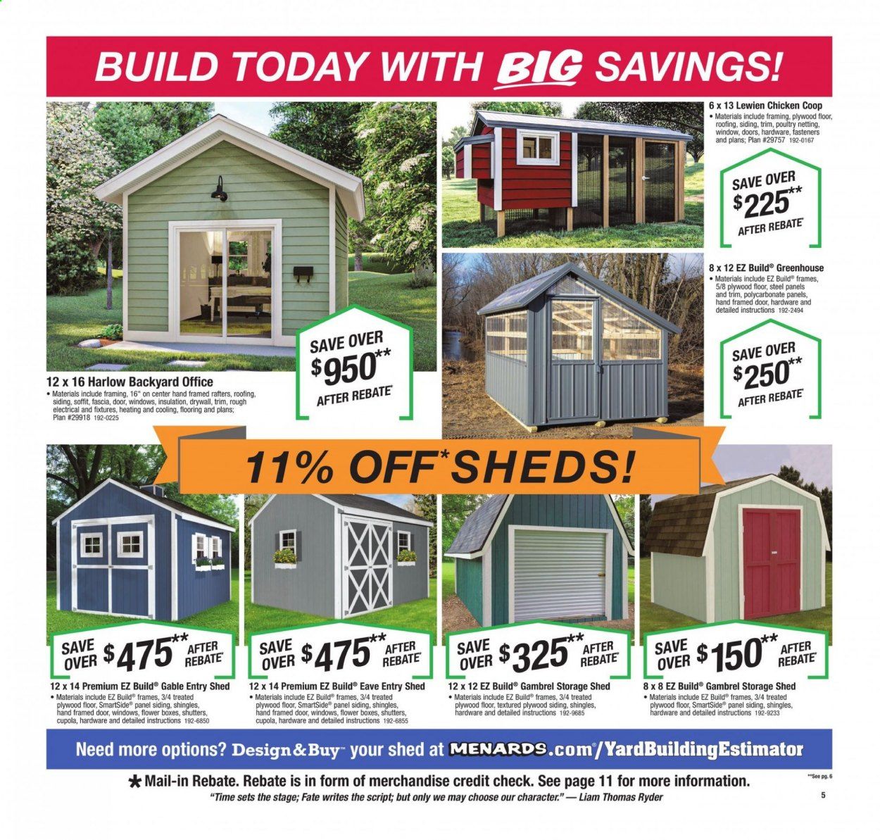 Menards Weekly Ad Flyer April 11 to April 17