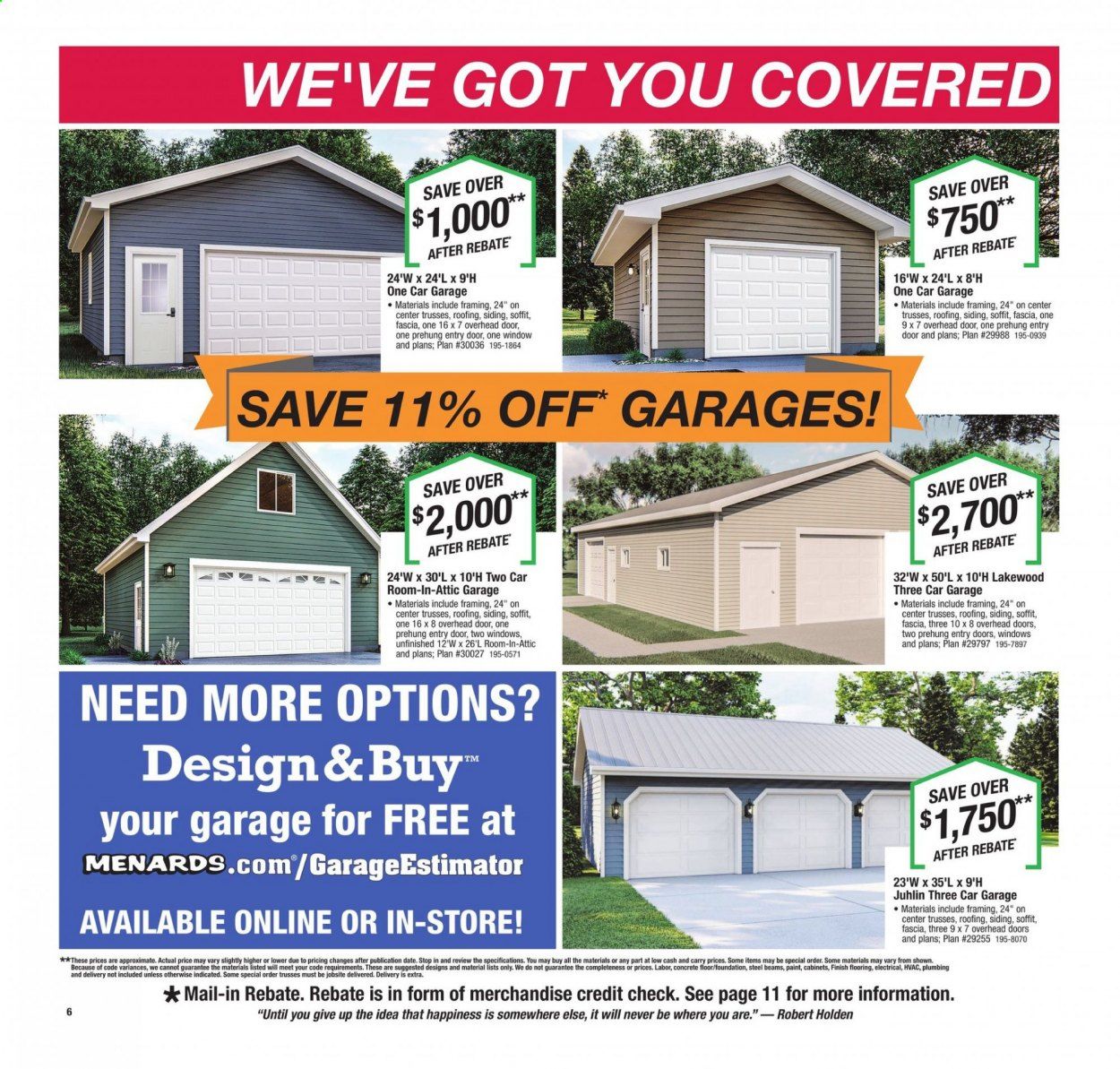 Menards Weekly Ad Flyer April 11 to April 17