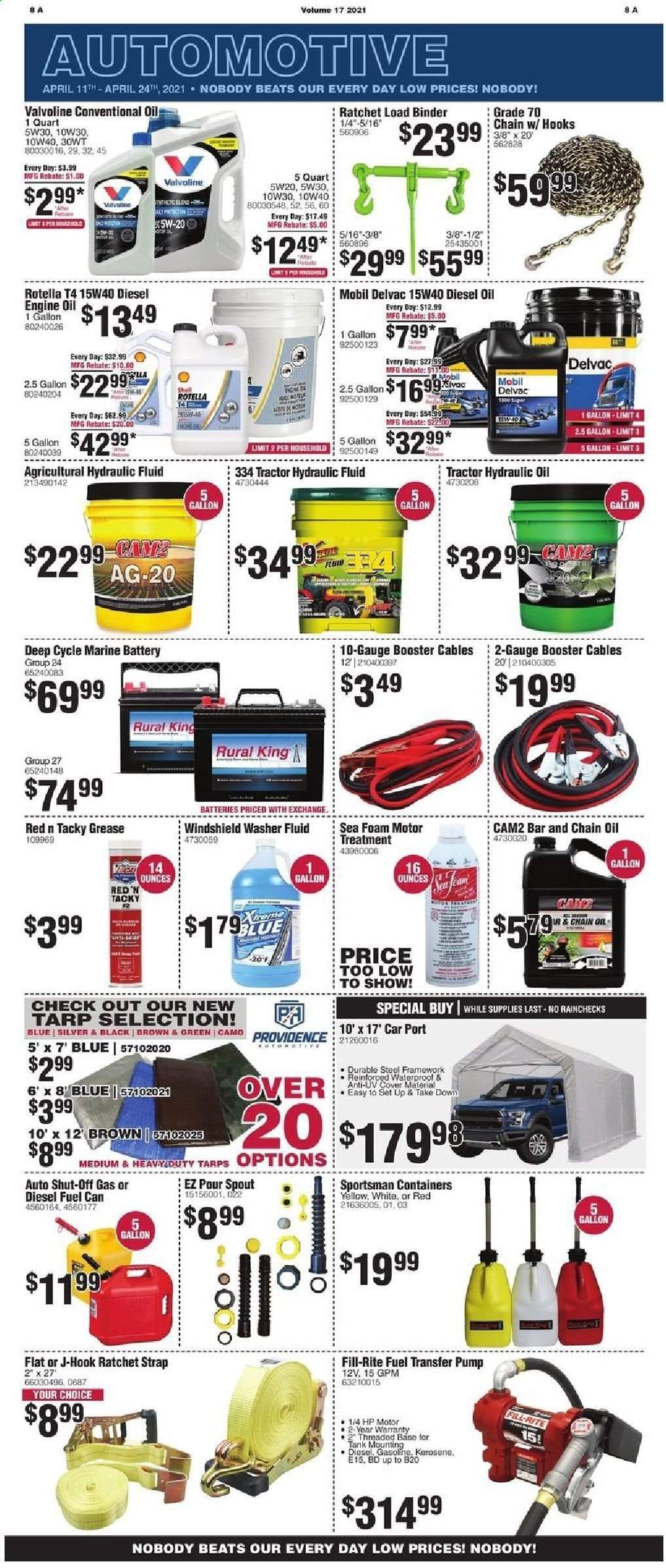 Rural King Weekly Ad Flyer April 11 to April 24