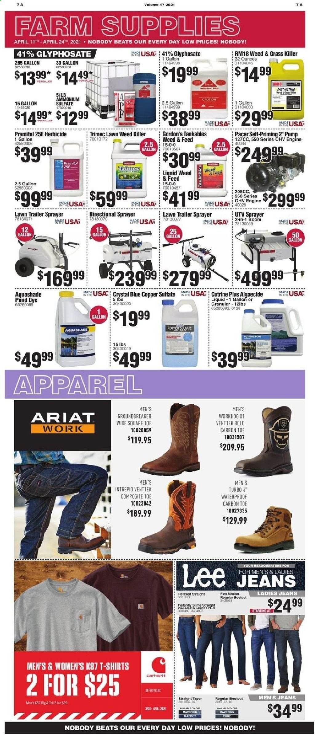 Rural King Weekly Ad Flyer April 11 to April 24