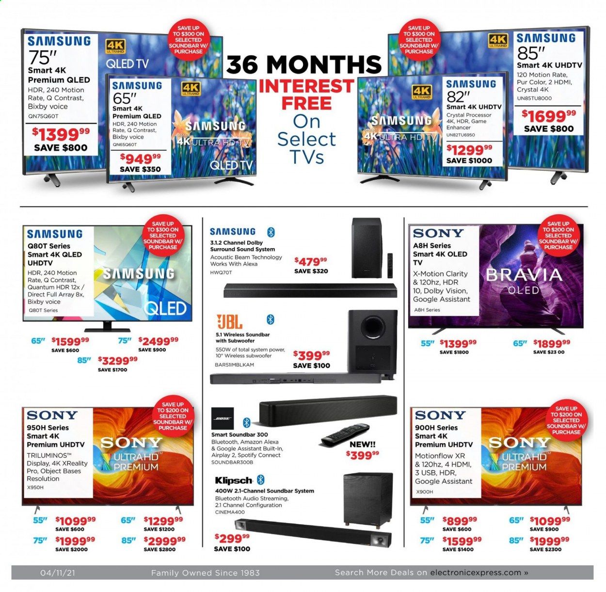 Electronic Express Weekly Ad Flyer April 11 to April 17