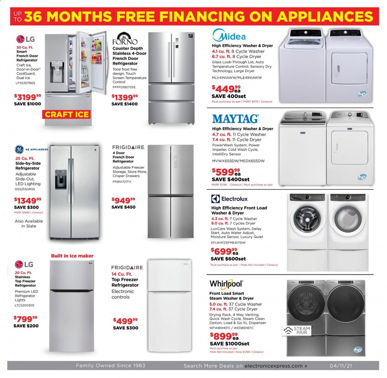 Electronic Express Weekly Ad Flyer April 11 to April 17