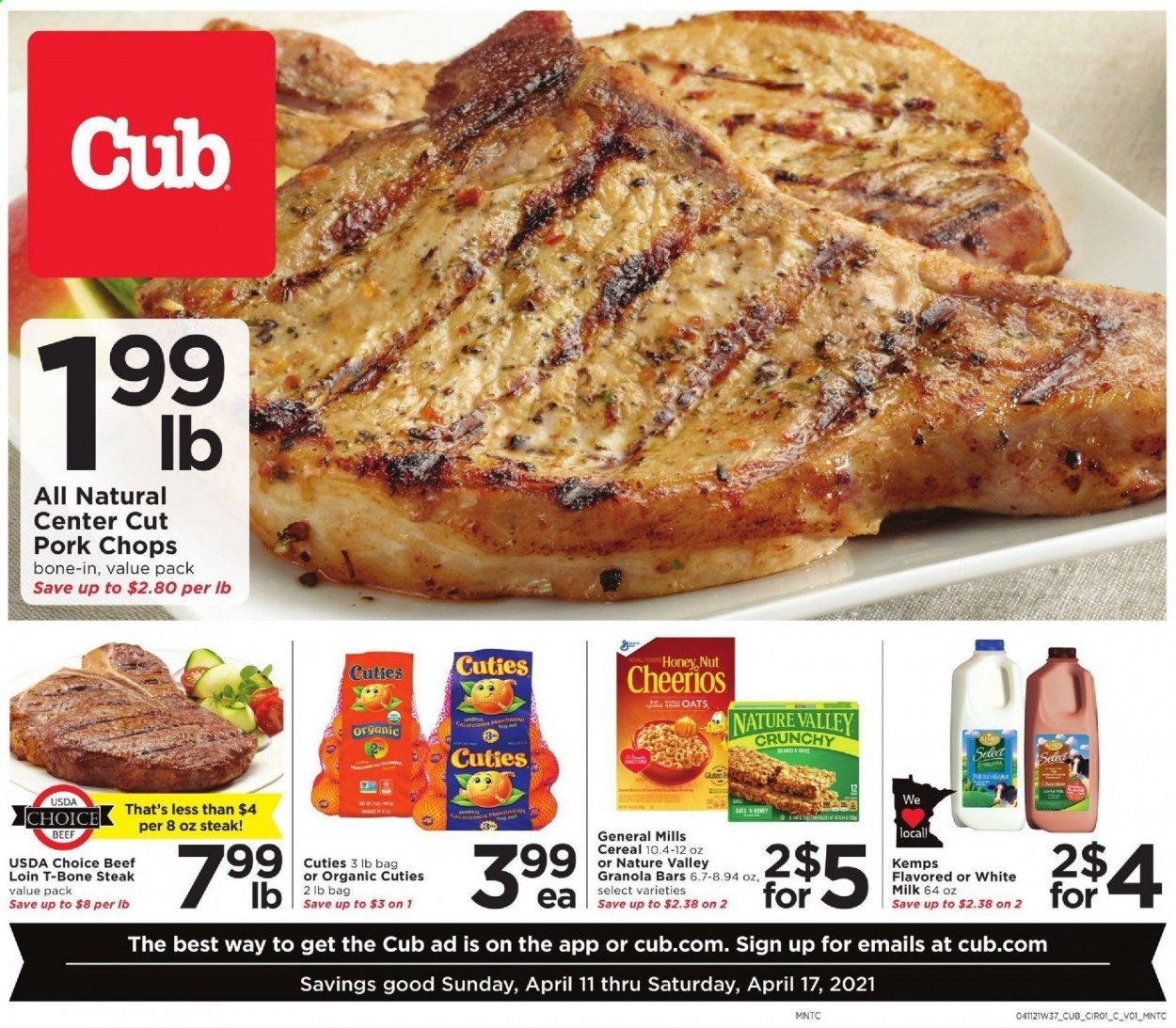 Cub Foods Weekly Ad Flyer April 11 to April 17
