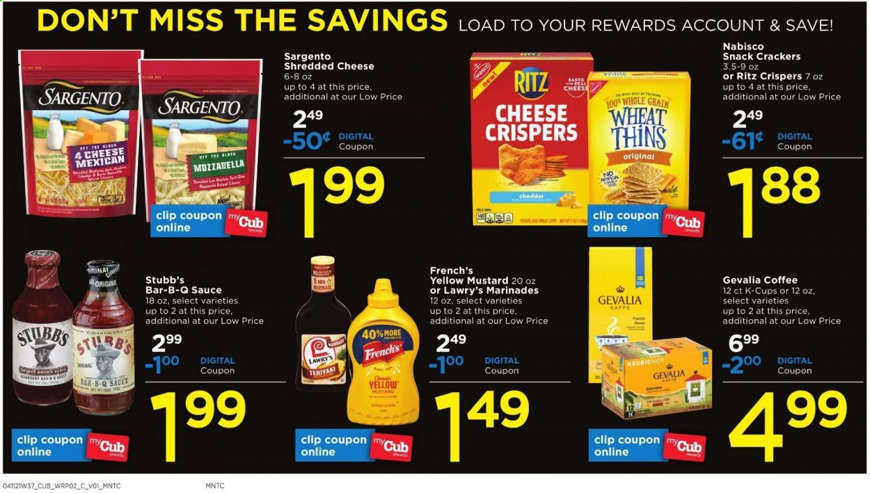 Cub Foods Weekly Ad Flyer April 11 to April 17