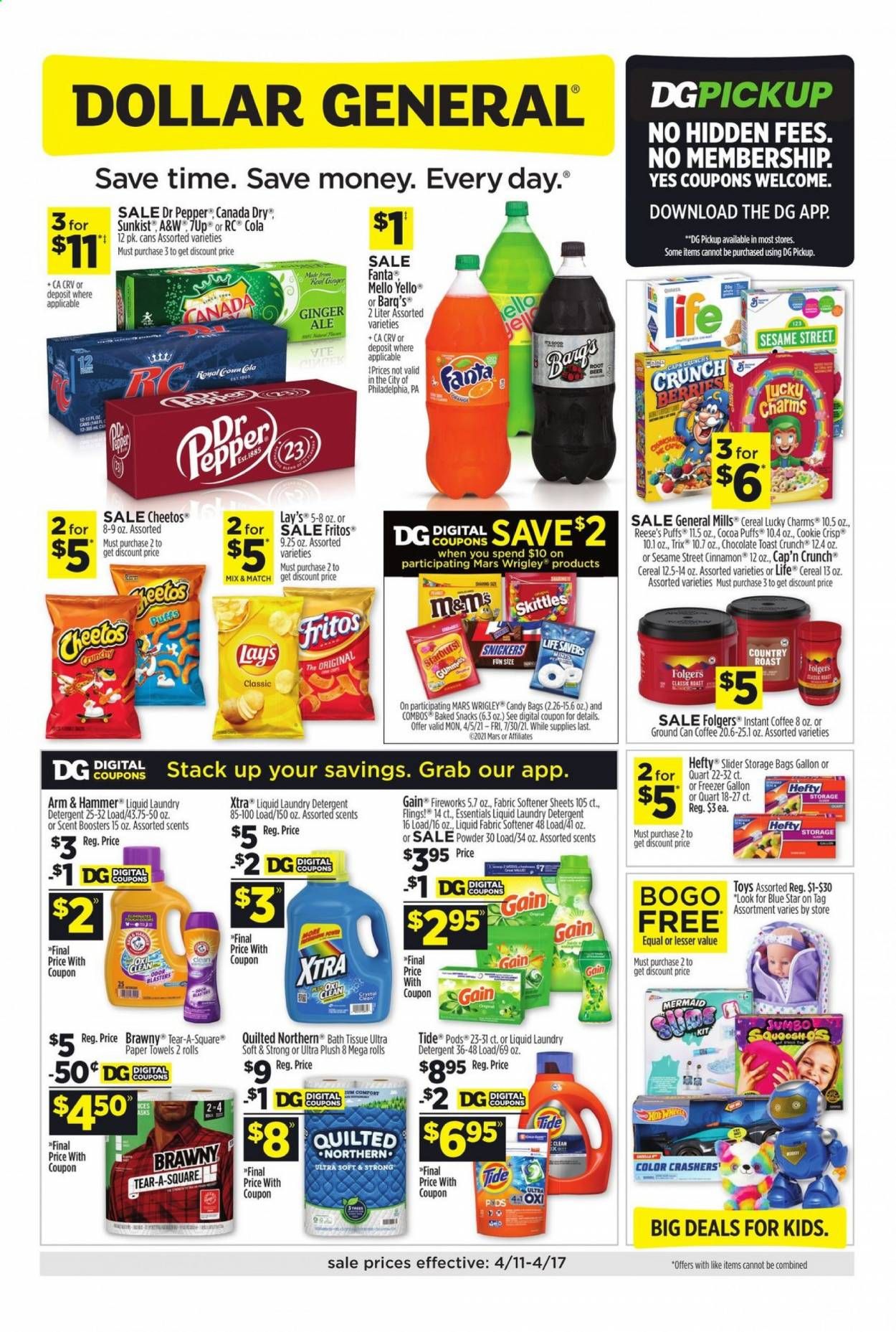 Dollar General (AZ) Weekly Ad Flyer April 11 to April 17