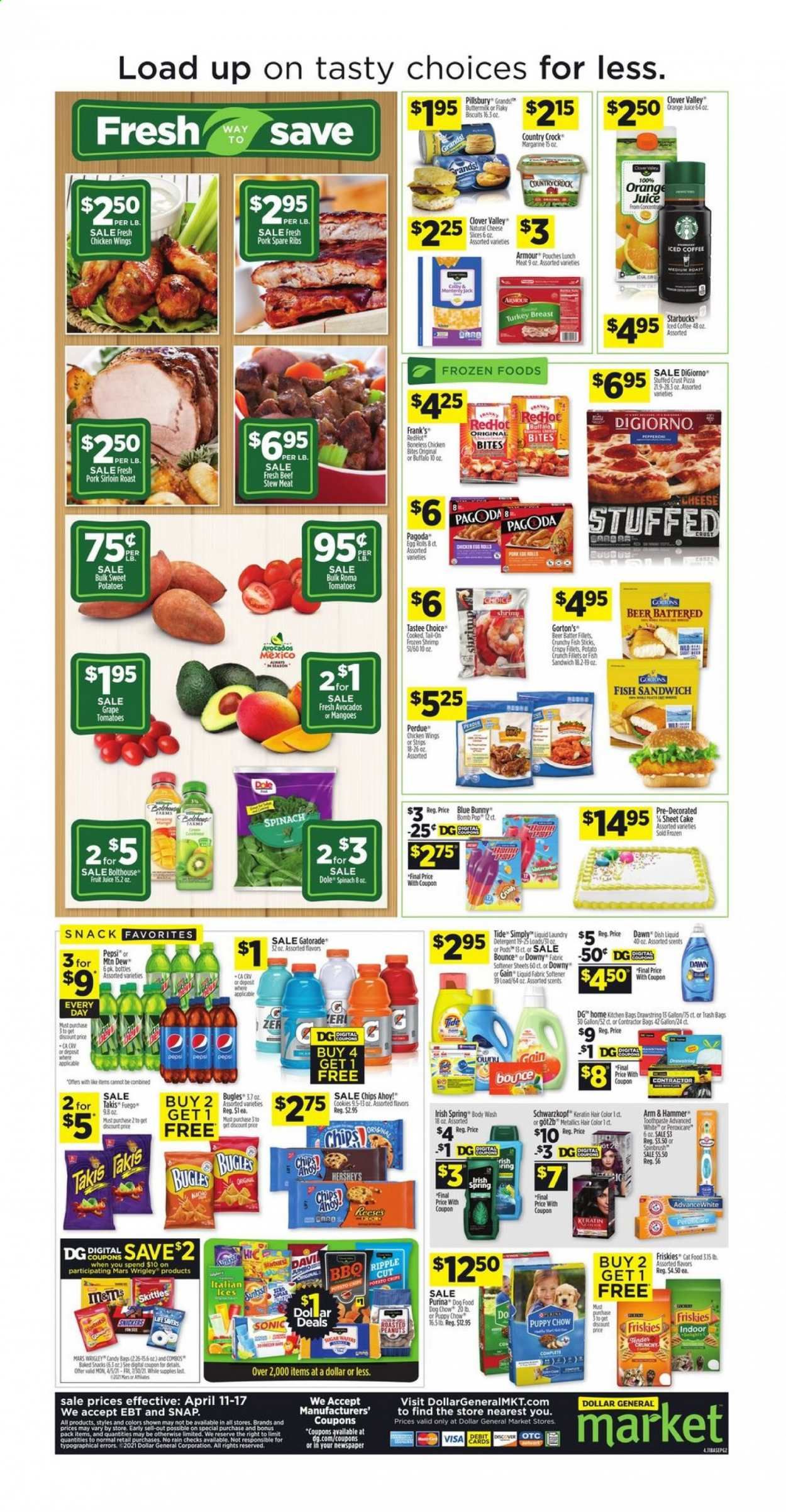 Dollar General (OK) Weekly Ad Flyer April 11 to April 17