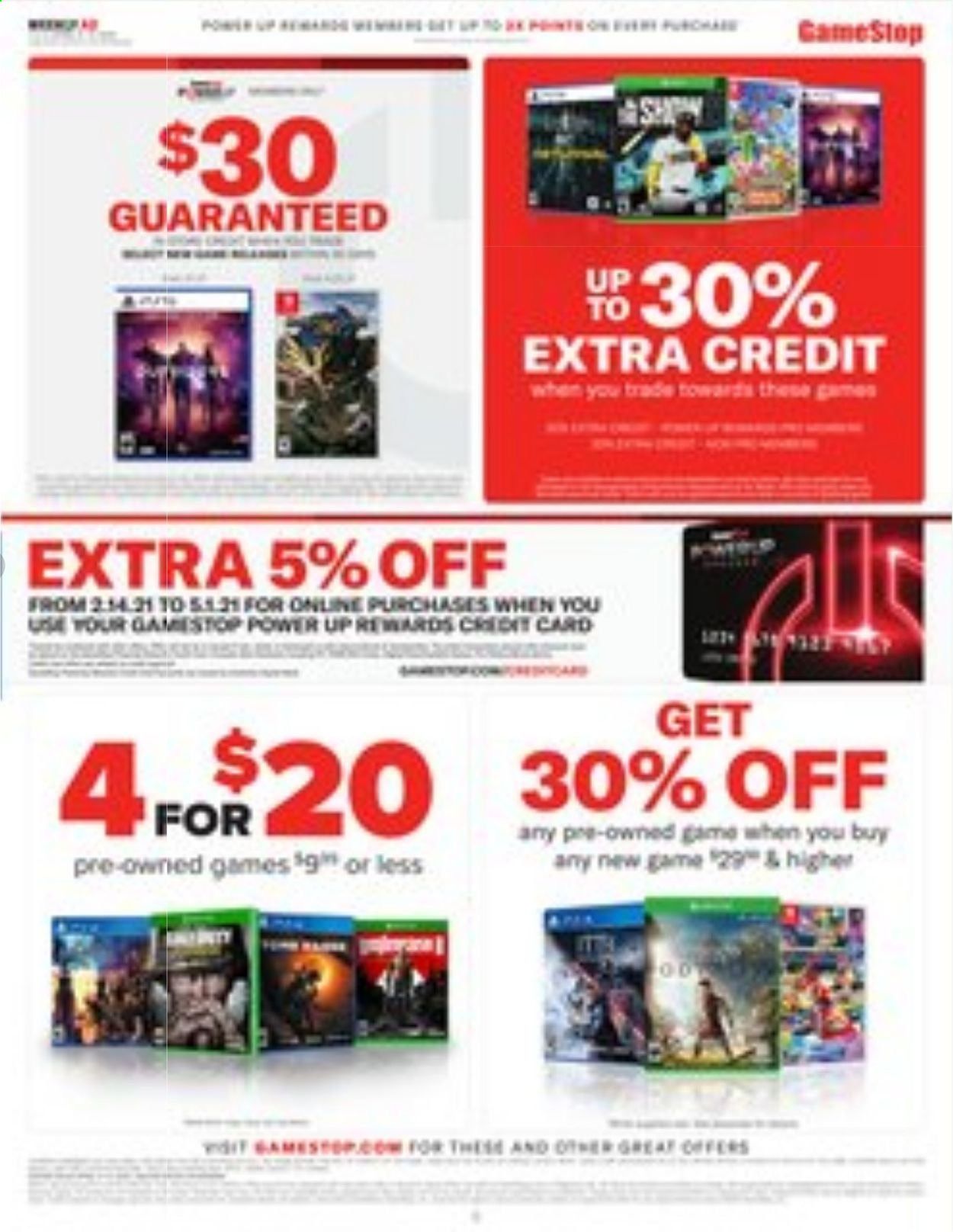 GameStop Weekly Ad Flyer April 11 to April 17