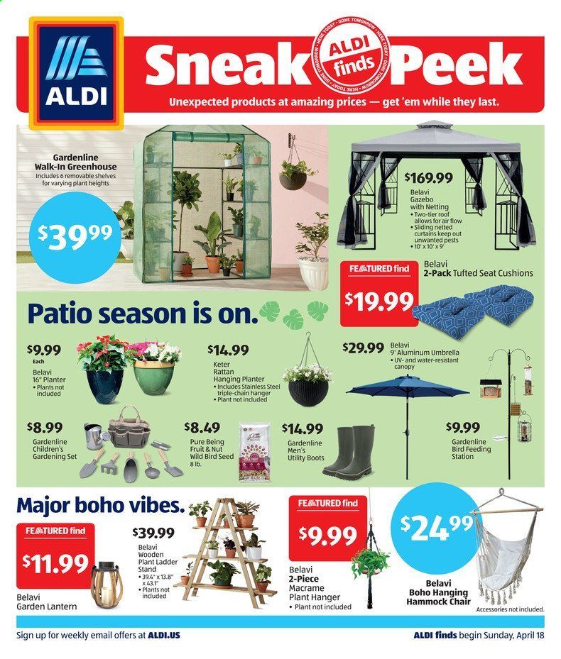 ALDI Weekly Ad Flyer April 18 to April 24