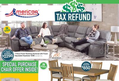 American Furniture Warehouse Weekly Ad Flyer April 11 to April 17