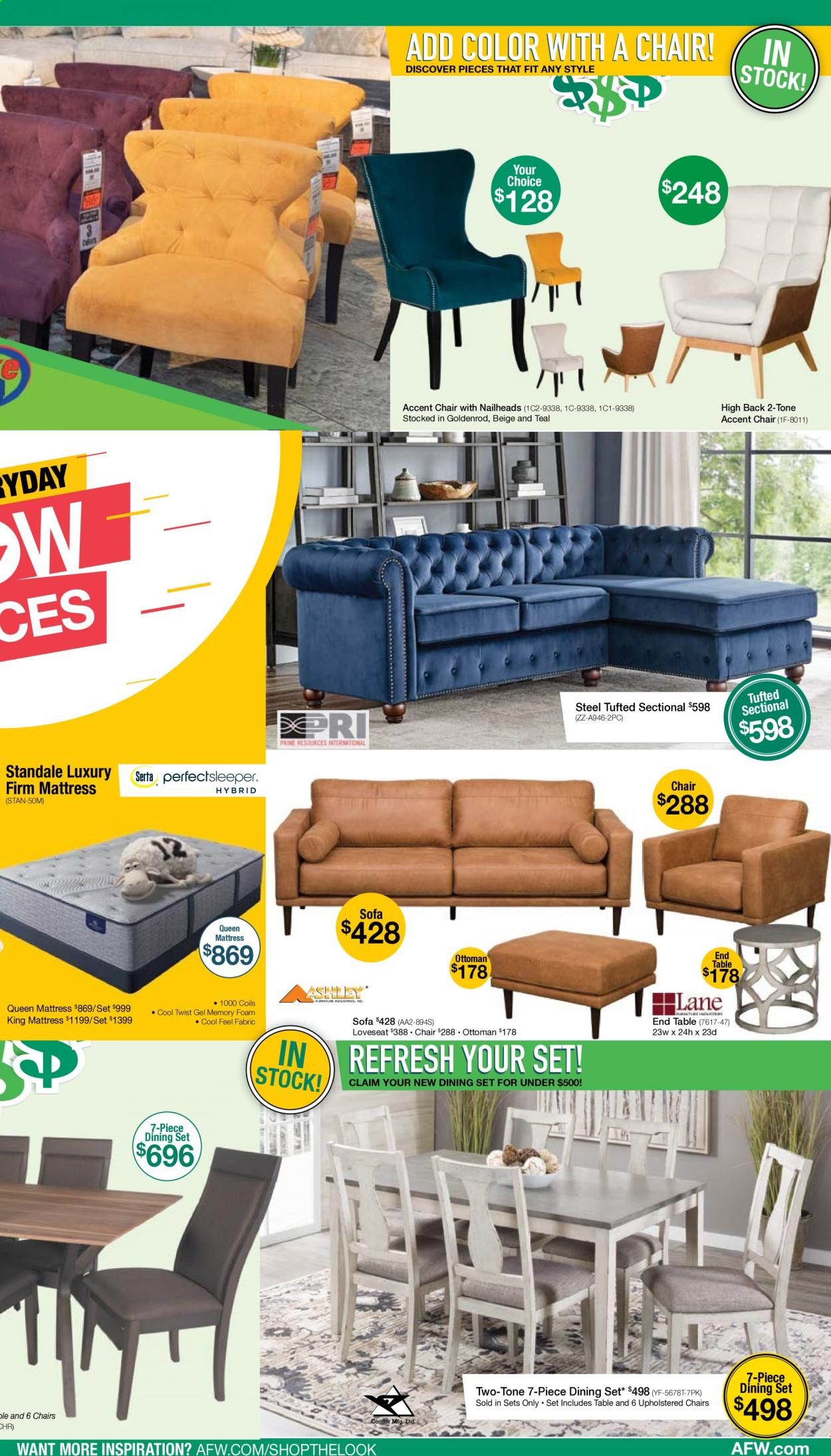 American Furniture Warehouse Weekly Ad Flyer April 11 to April 17