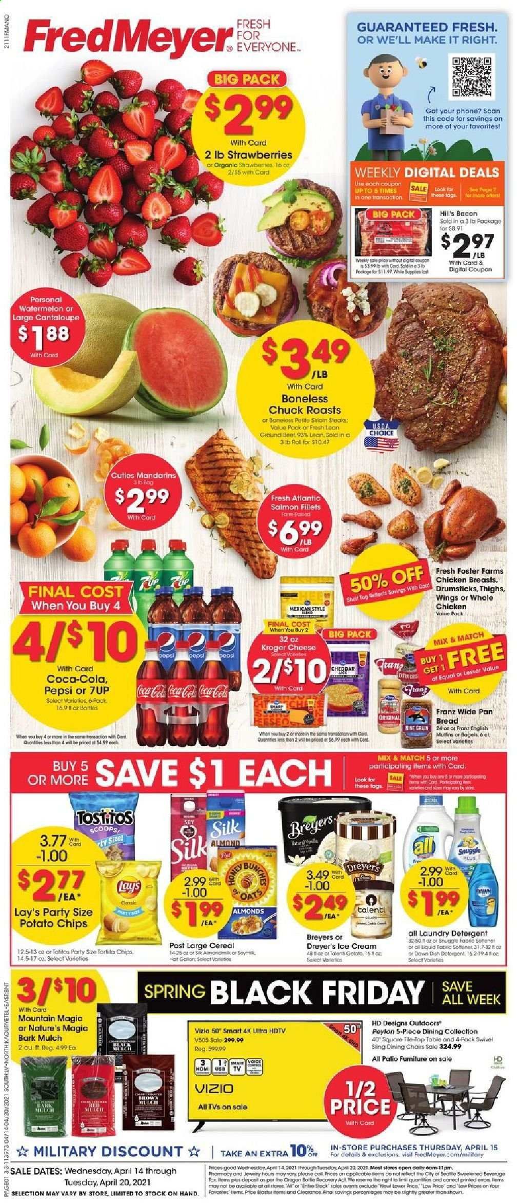 Fred Meyer (DC, DE, NJ, NY, PA, VA) Weekly Ad Flyer April 14 to April 20