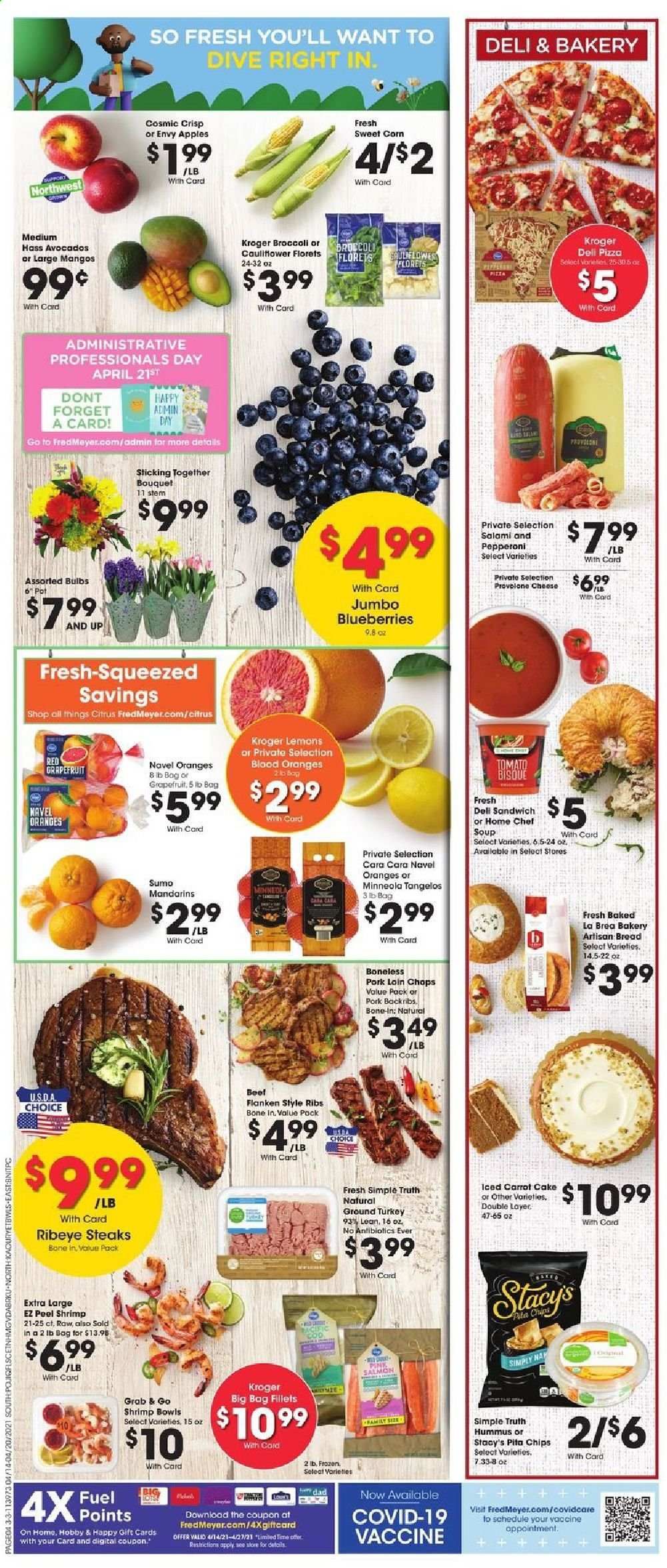 Fred Meyer (DC, DE, NJ, NY, PA, VA) Weekly Ad Flyer April 14 to April 20