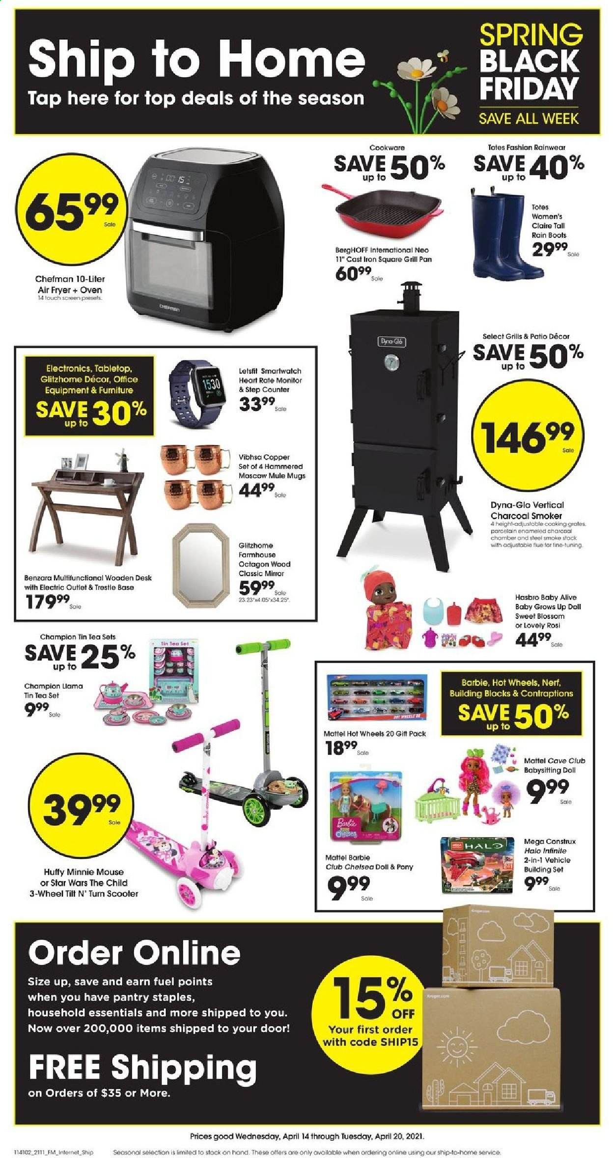 Fred Meyer (DC, DE, NJ, NY, PA, VA) Weekly Ad Flyer April 14 to April 20