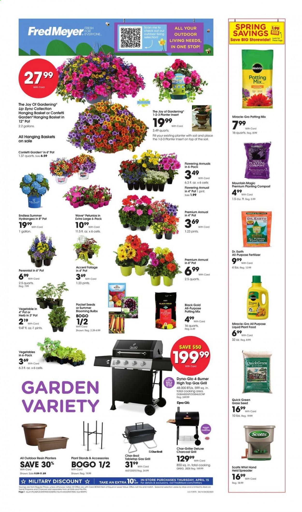Fred Meyer (DE, NJ, NY, PA) Weekly Ad Flyer April 14 to April 20