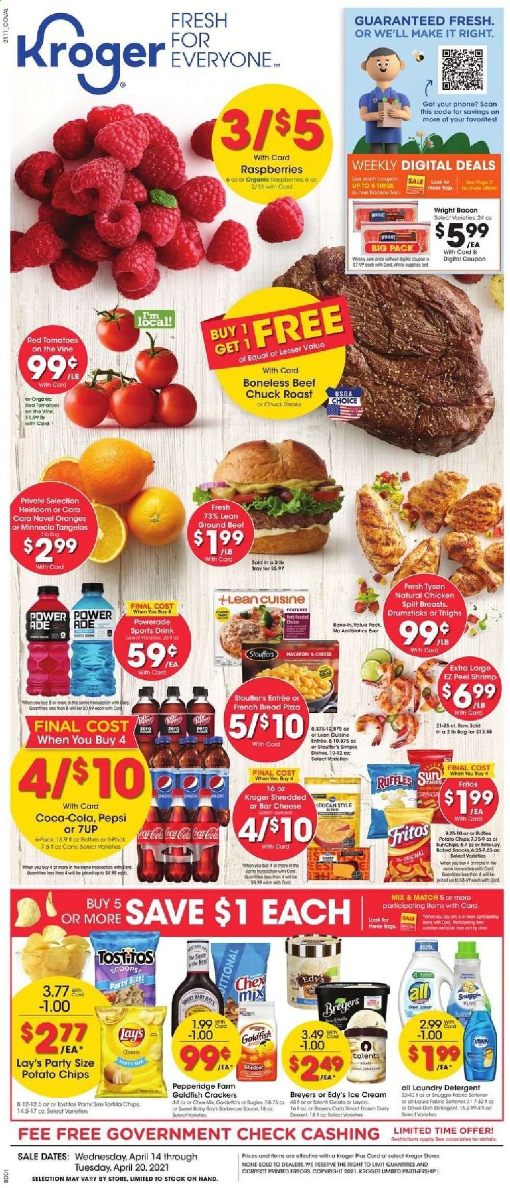 Kroger Weekly Ad Flyer April 14 to April 20