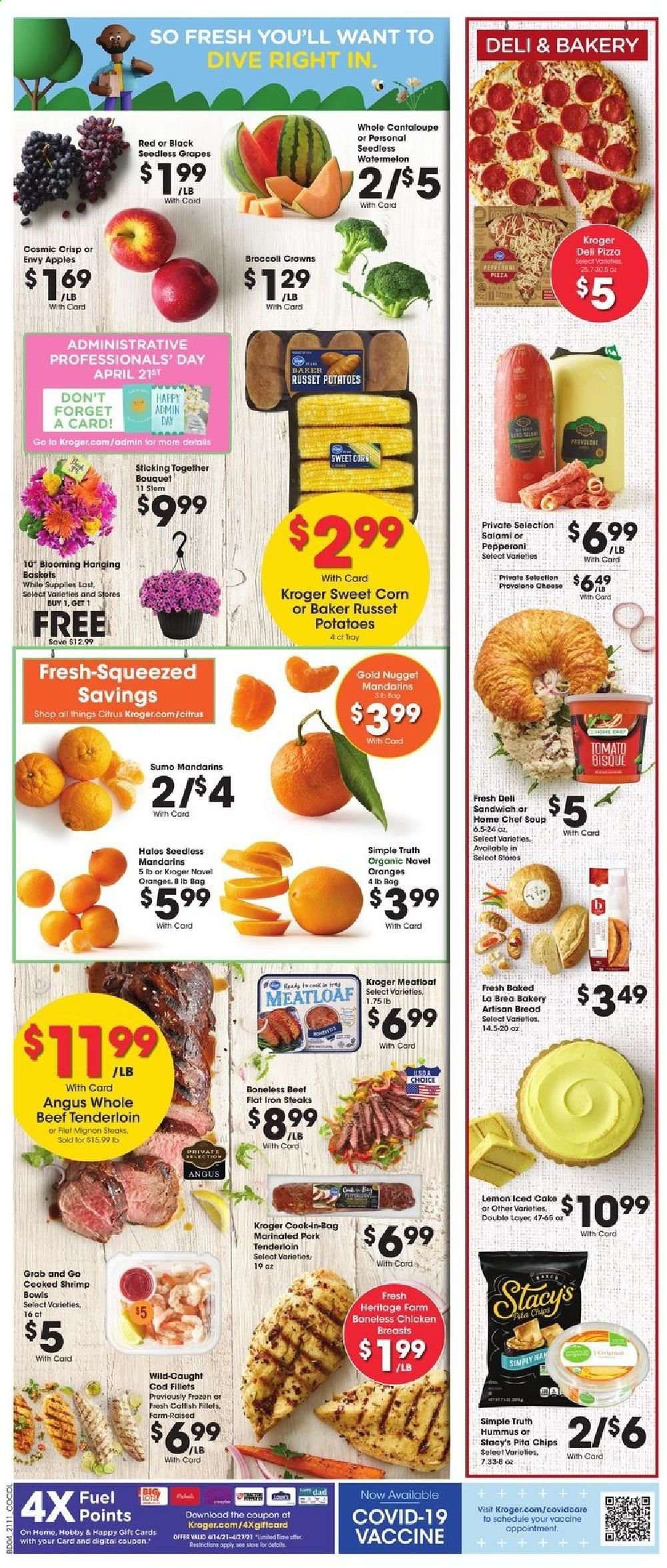 Kroger Weekly Ad Flyer April 14 to April 20