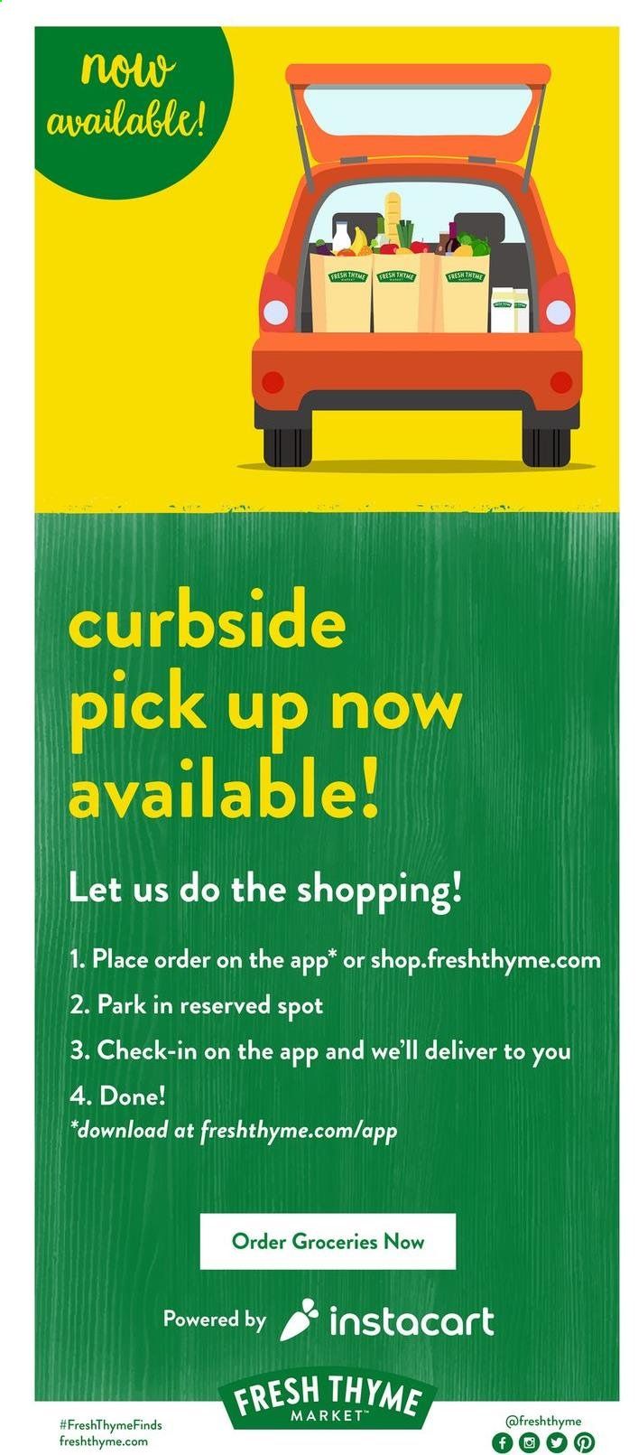 Fresh Thyme Weekly Ad Flyer April 14 to April 20