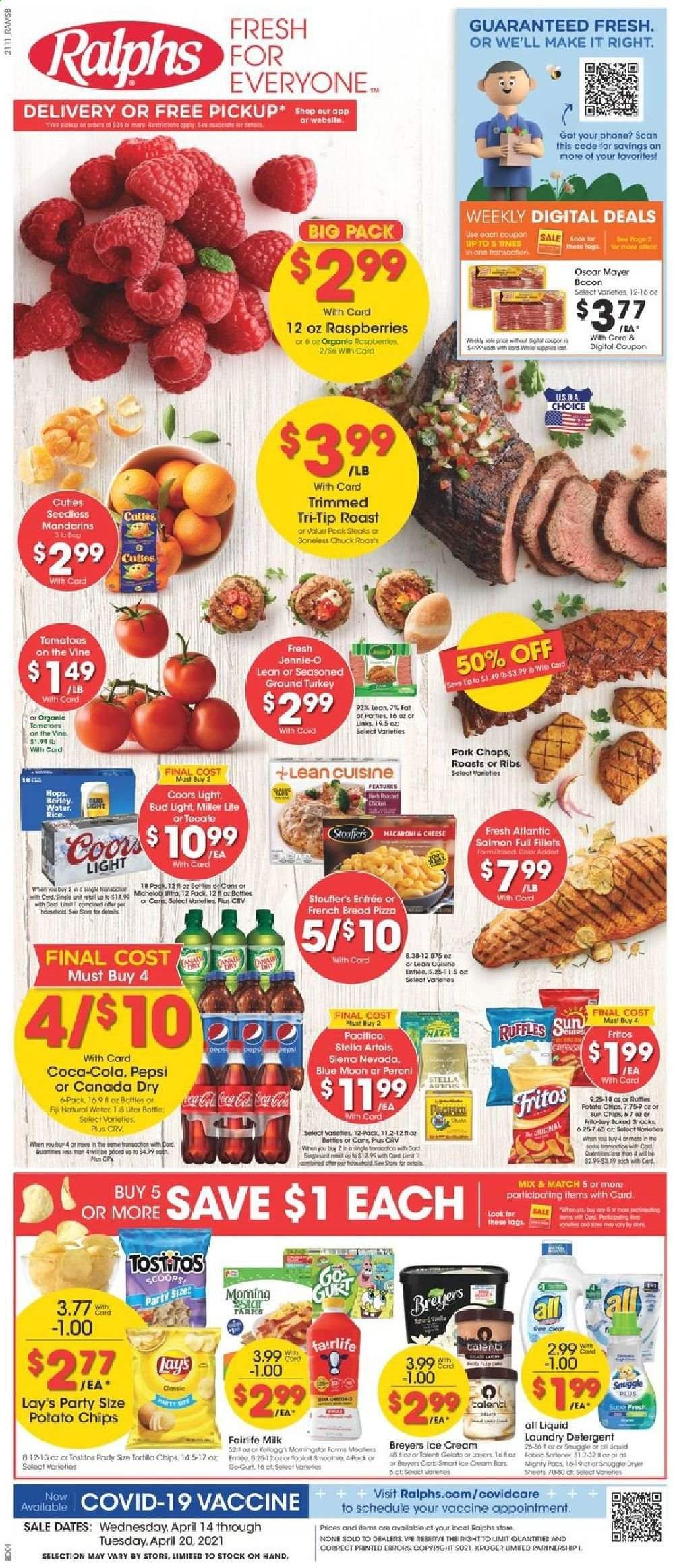 Ralphs (DC, DE, FL, GA, MD, NC, SC, VA) Weekly Ad Flyer April 14 to April 20
