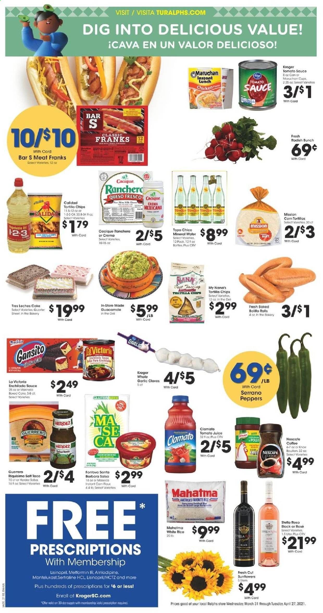 Ralphs (DC, DE, FL, GA, MD, NC, SC, VA) Weekly Ad Flyer April 14 to April 20
