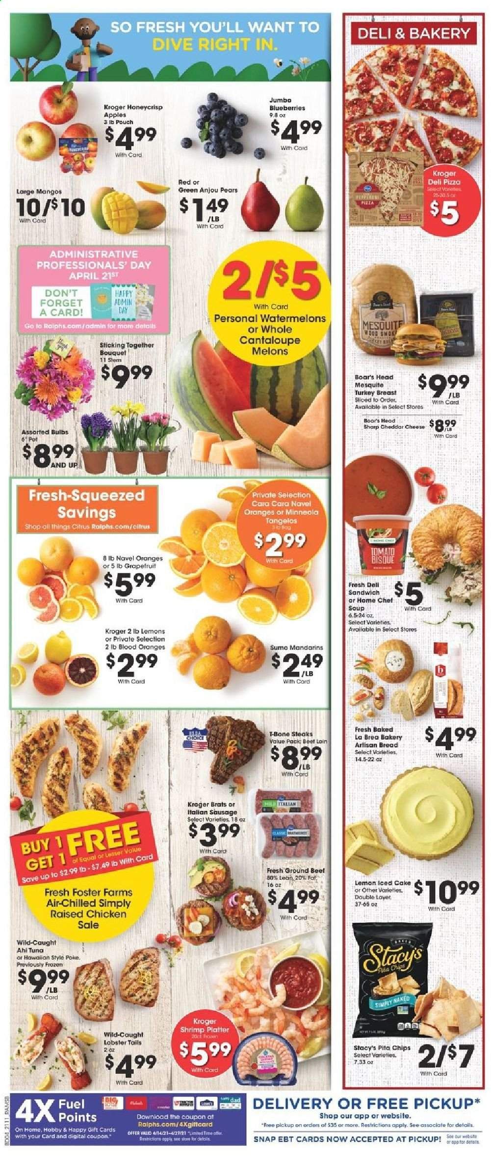 Ralphs (DC, DE, FL, GA, MD, NC, SC, VA) Weekly Ad Flyer April 14 to April 20