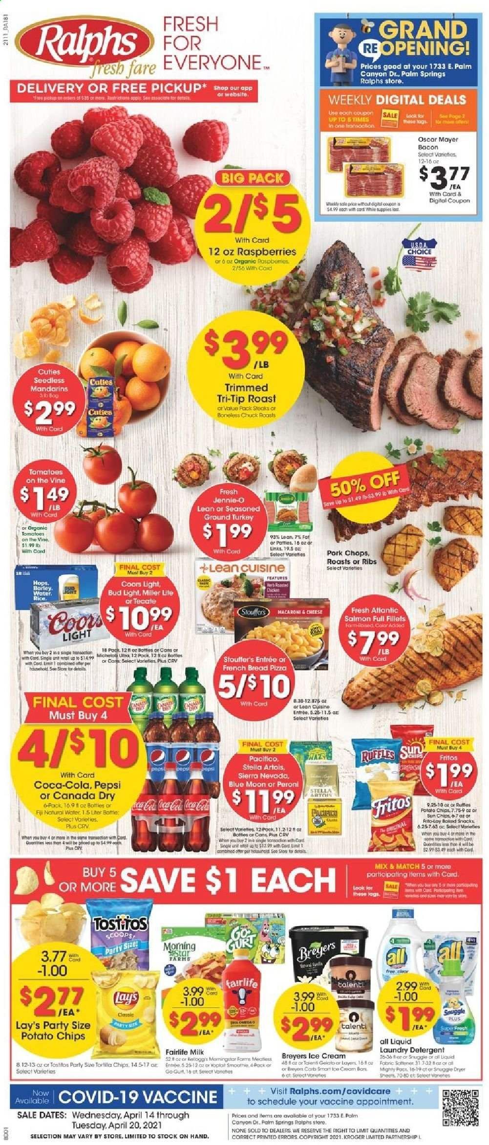 Ralphs fresh fare (DC, DE, FL, GA, MD, NC, SC, VA) Weekly Ad Flyer April 14 to April 20