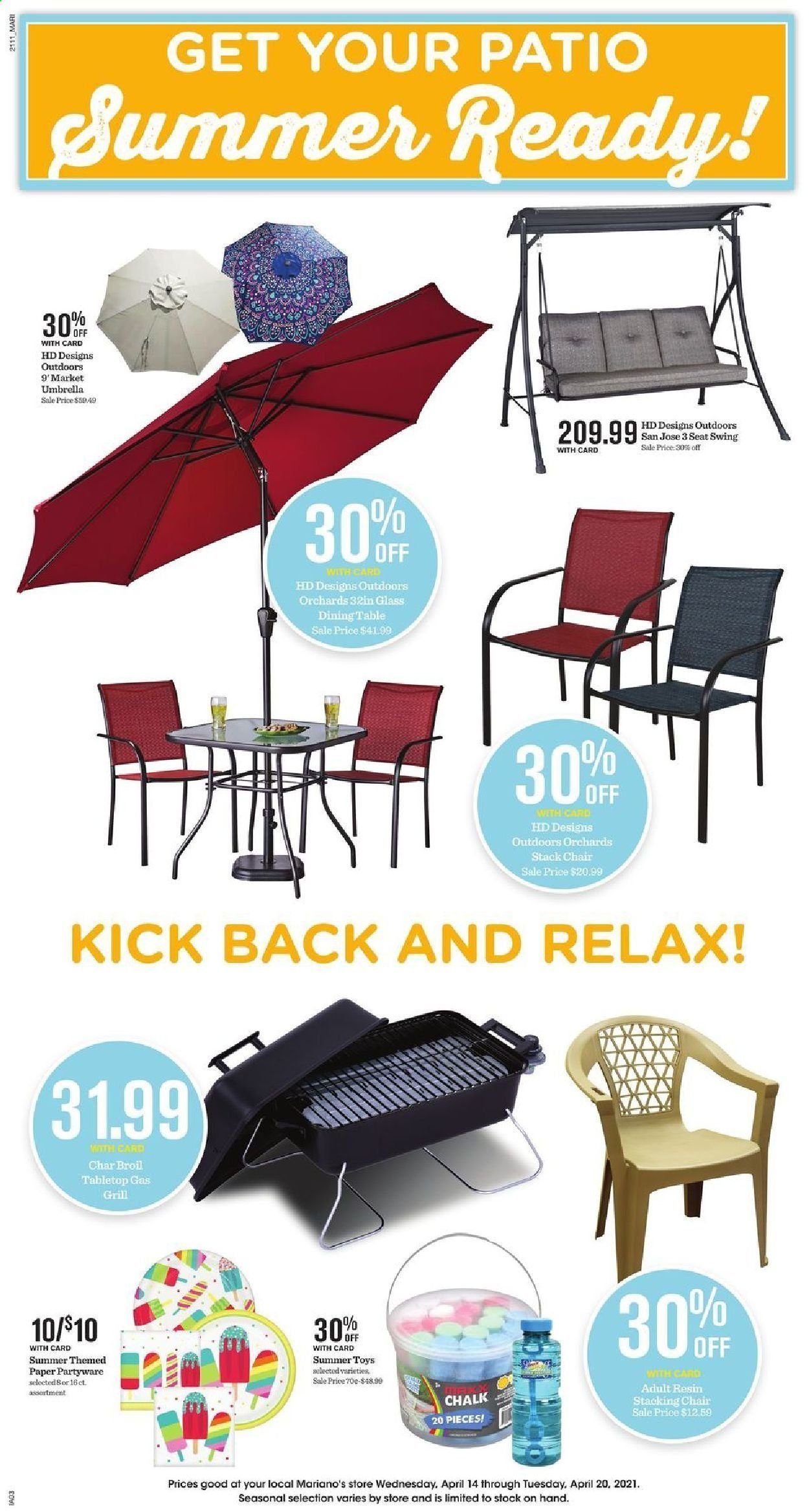 Mariano’s Weekly Ad Flyer April 14 to April 20