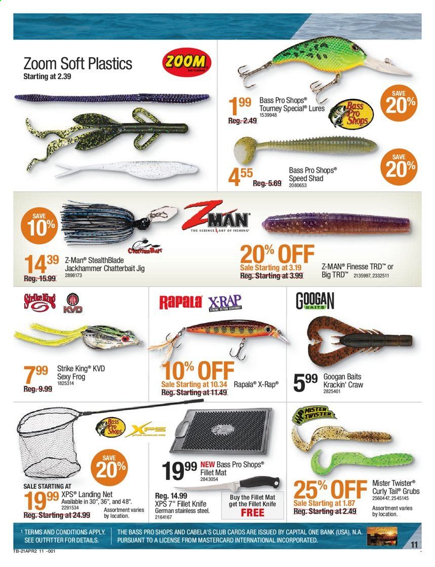 Bass Pro Shops Weekly Ad Flyer April 15 to April 28