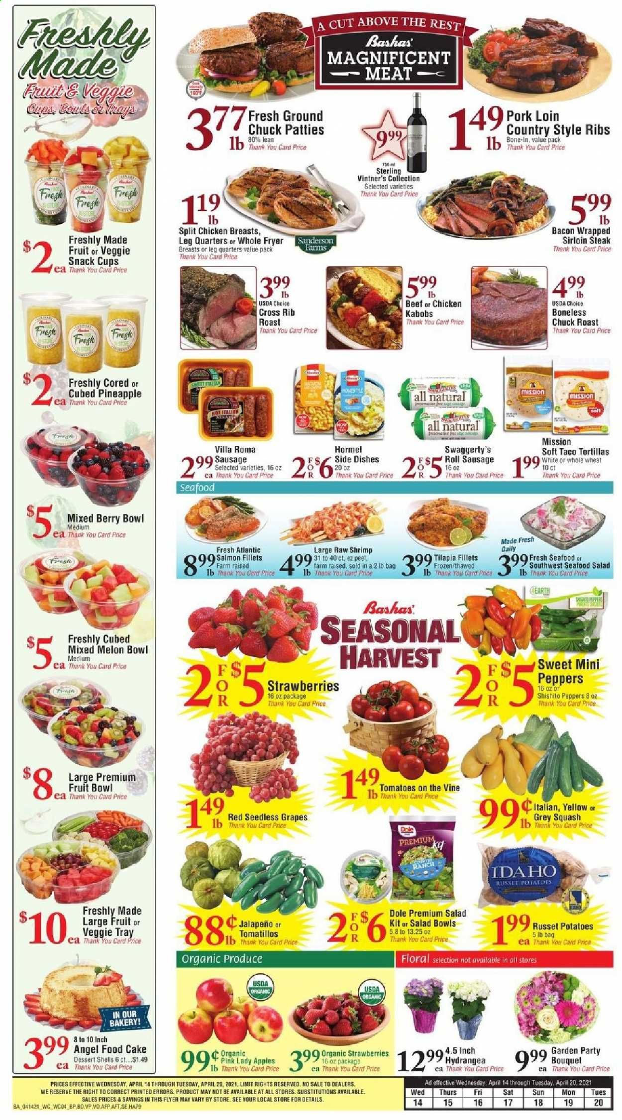 Bashas' Weekly Ad Flyer April 14 to April 20