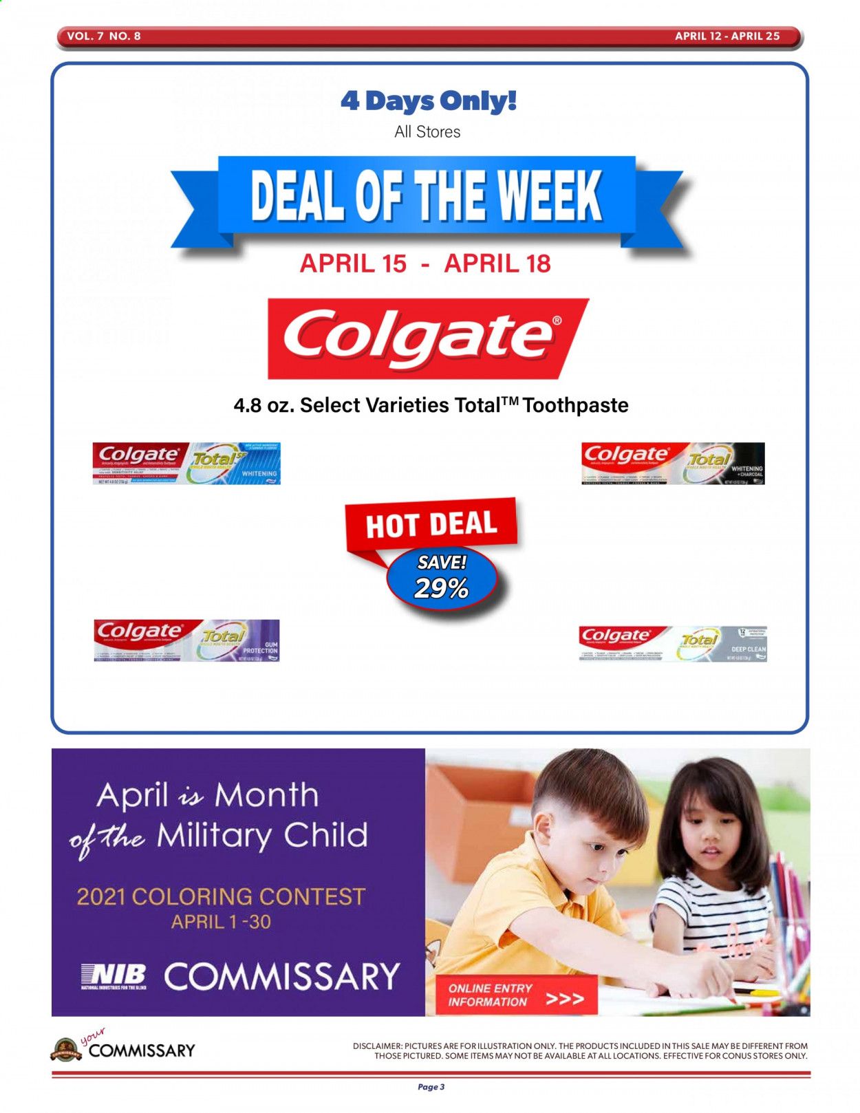 Commissary Weekly Ad Flyer April 12 to April 25