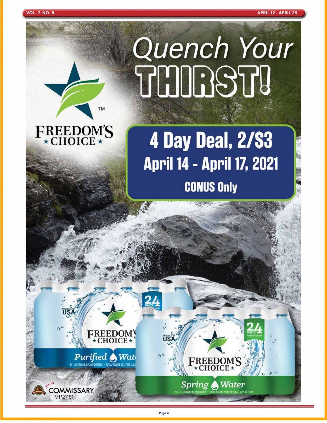 Commissary Weekly Ad Flyer April 12 to April 25