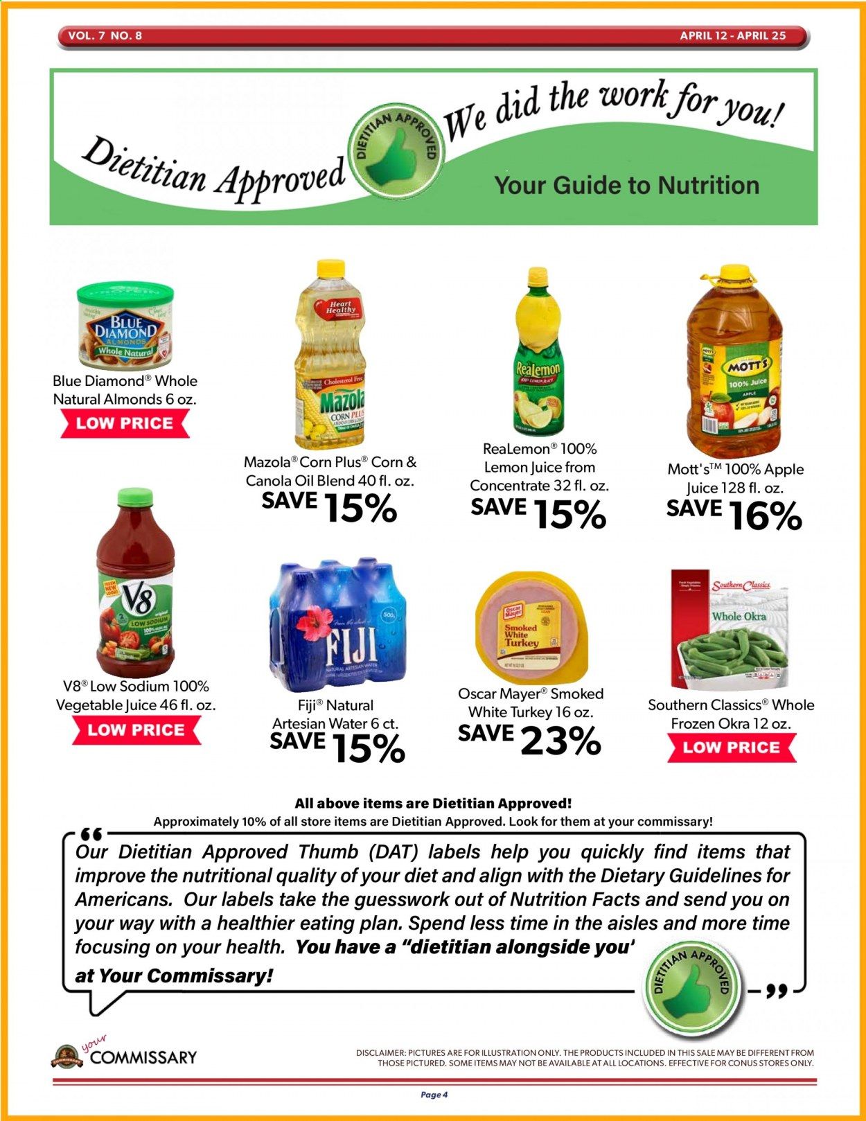 Commissary Weekly Ad Flyer April 12 to April 25