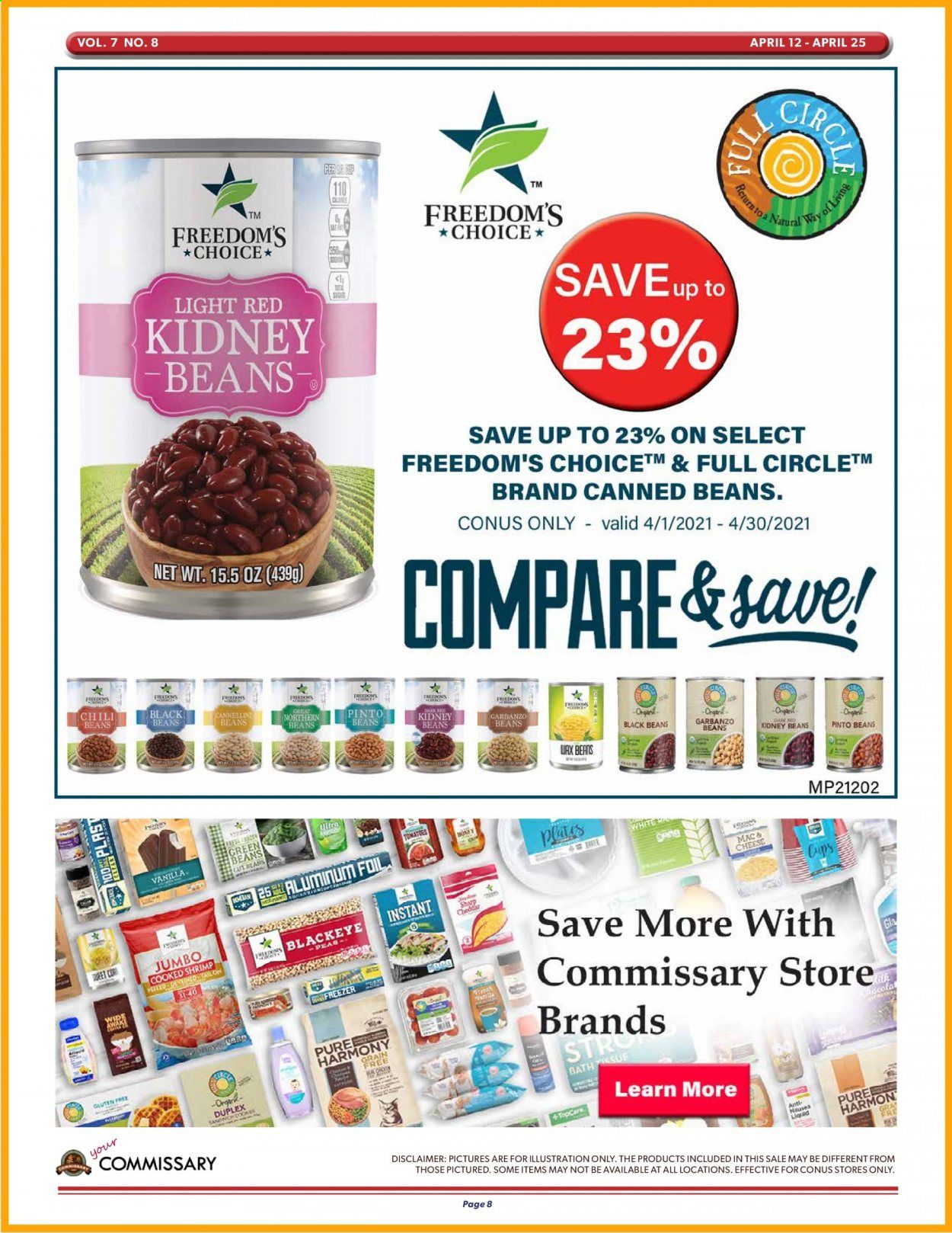Commissary Weekly Ad Flyer April 12 to April 25