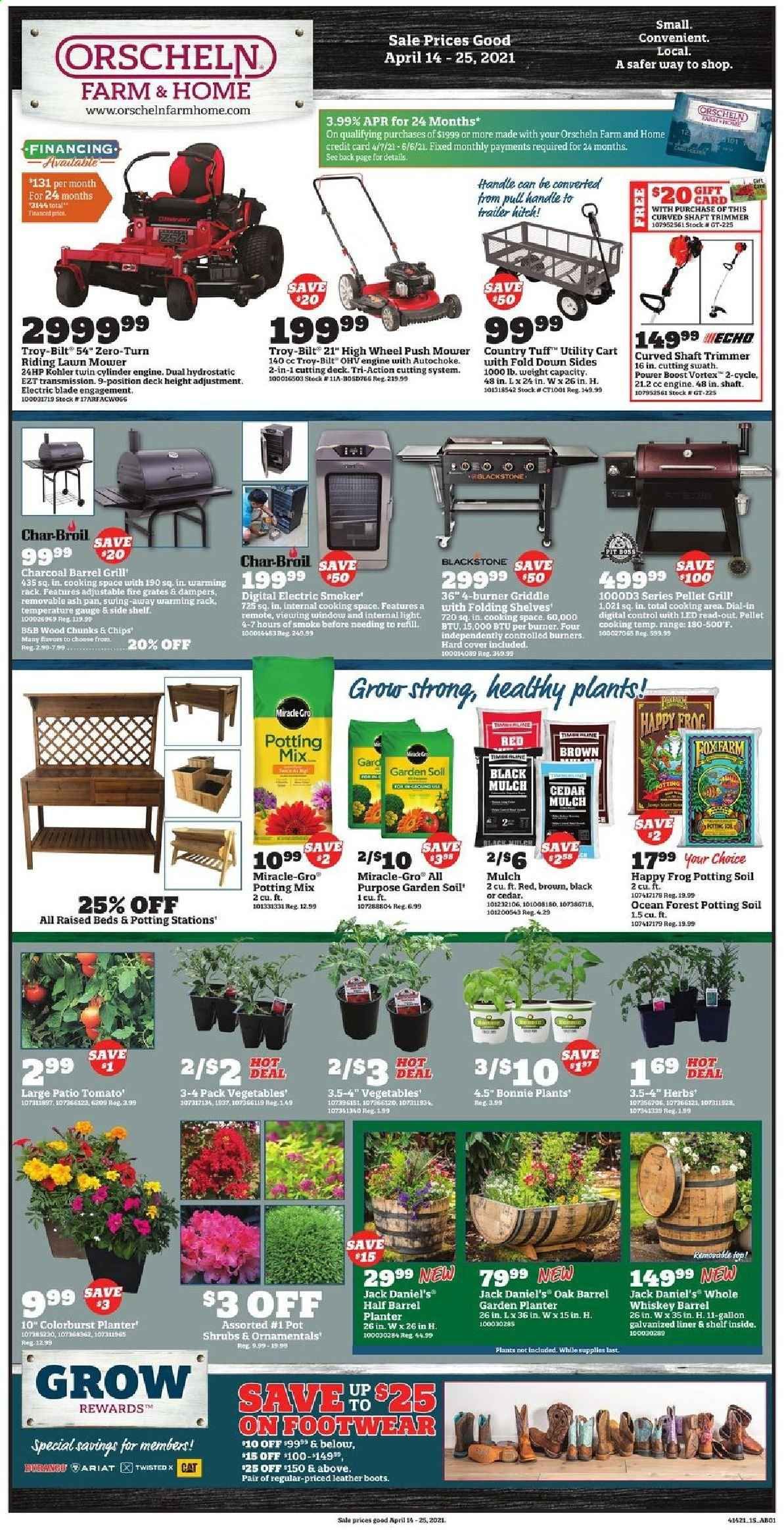 Orscheln Farm and Home Weekly Ad Flyer April 14 to April 25